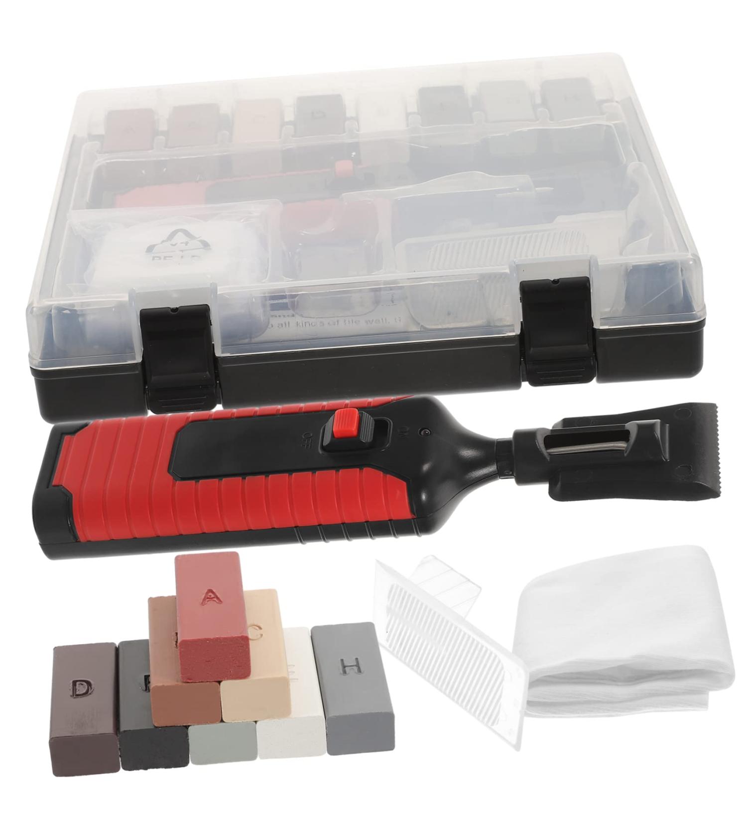 Housoutil Floor Repair Kit - Ceramic & Resin Repair Tool for Tiles Laminate & Porcelain Sinks | Scratch & Filler Solution - International Shipping Available - Buy Online on SooperMarket.com