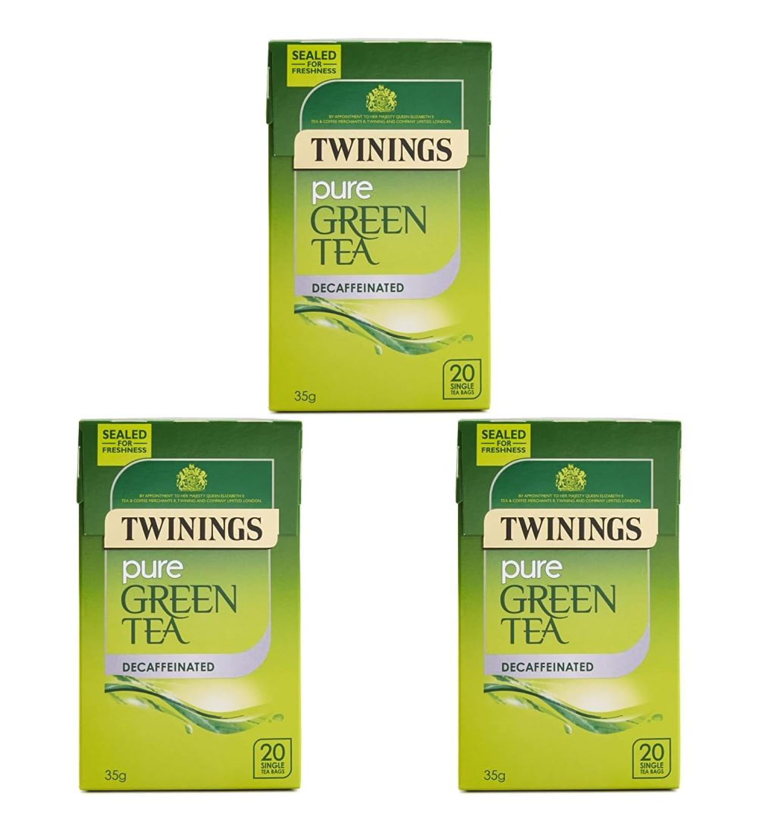Twinings Decaf Pure Green Tea Pack of 60 - Buy Online on SooperMarket.com
