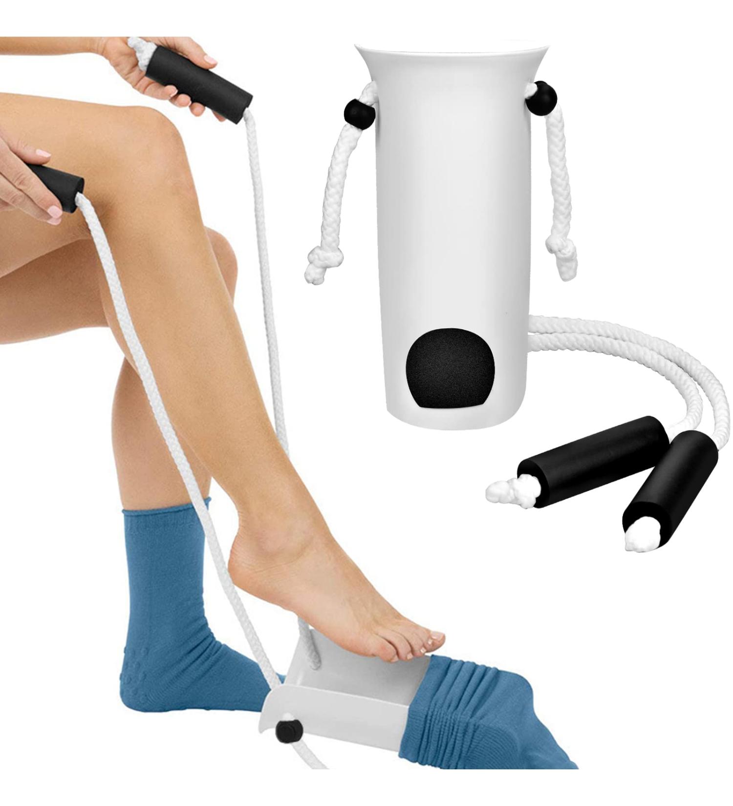 Sock Aid for Putting Socks On Slider Putting Socks and Sock Helper Avoid Bending for Elderly Pregnant Women Disabled and Handicapped Elderly Senior Diabetics - Buy Online on SooperMarket.com