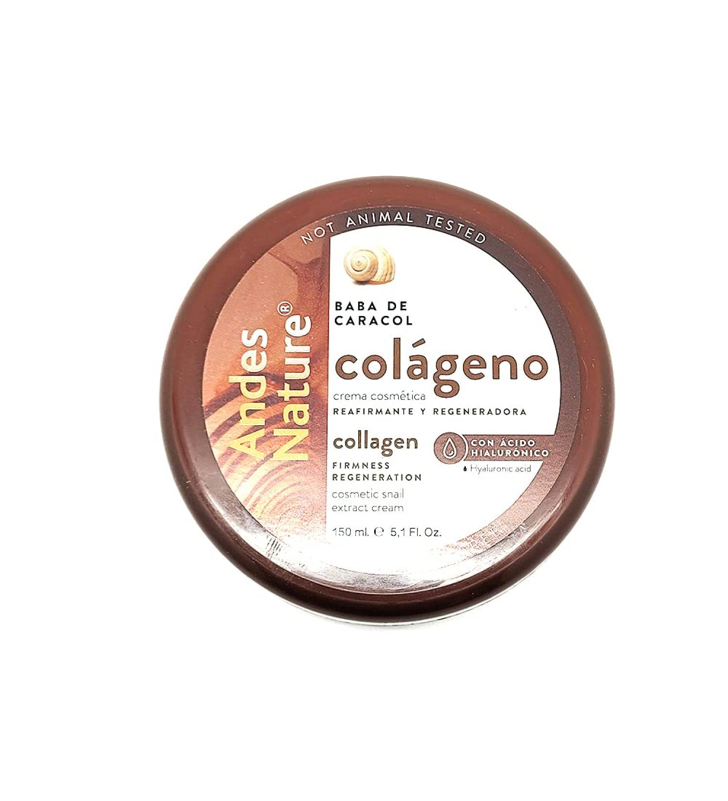 150ml BABA DE CARACOL Snail Extract & Collagen Cream for Anti-Ageing - HBA Mart - Buy Online on SooperMarket.com