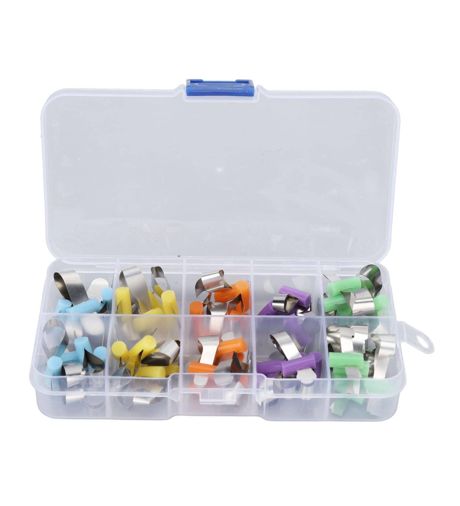 Buy 50 Stainless Steel Dental Cutting Matrices Premium Contoured Metal Dental Matrix System for Clinics | International Shipping - Buy Online on SooperMarket.com