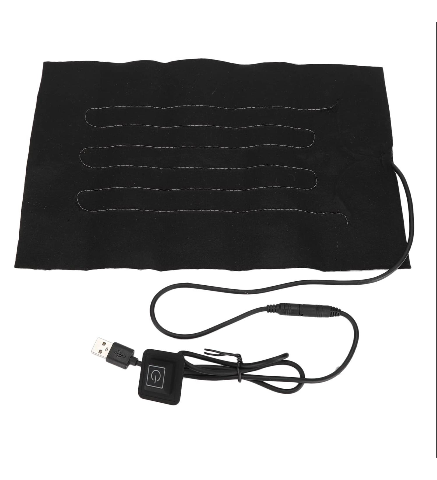 Electric Waterproof Cloth Heating Pad - Portable Relief for Shoulders Neck Waist & Back | 20x30 cm - Buy Online on SooperMarket.com