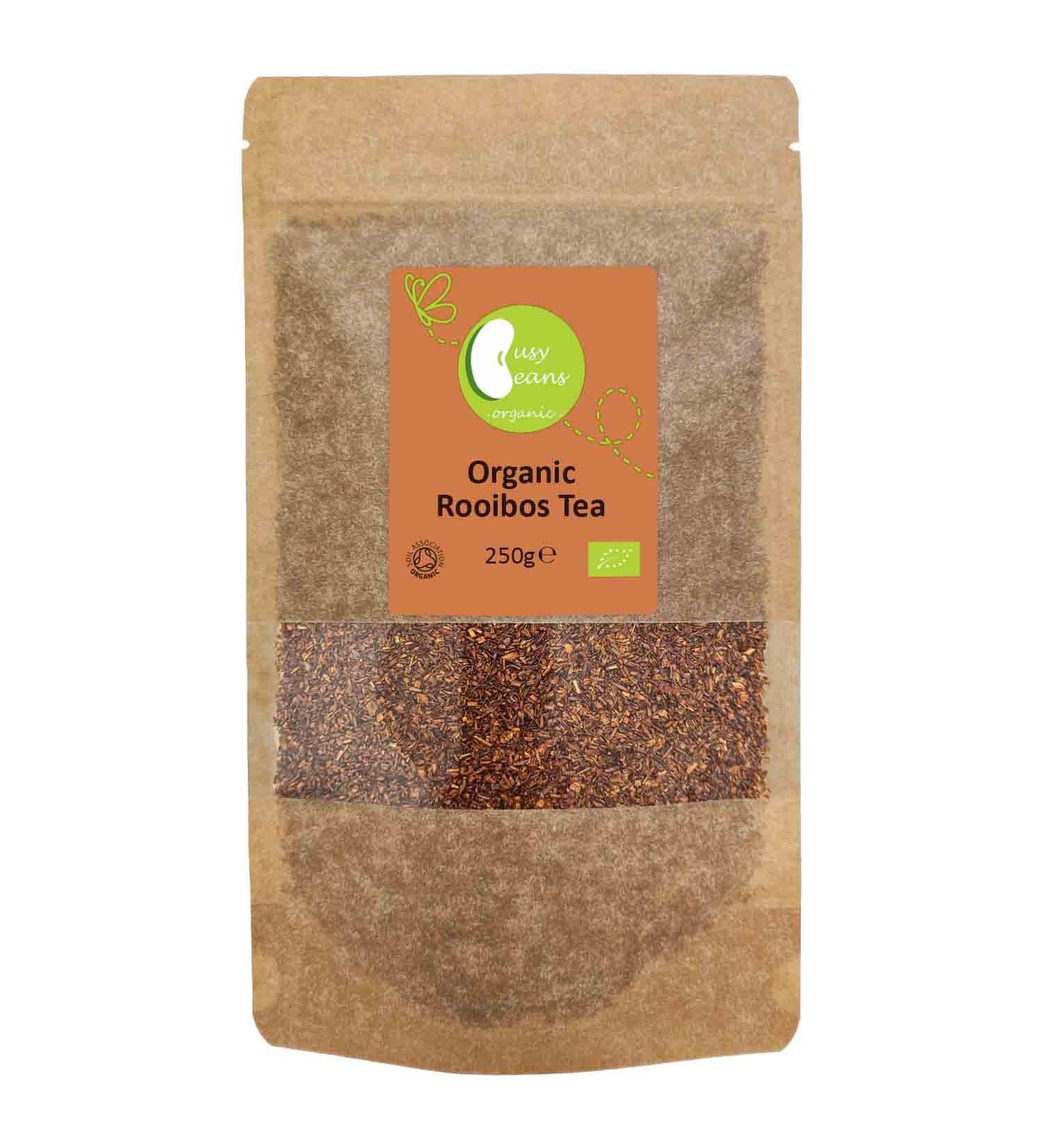 Organic Rooibos Tea - Certified Organic - by Busy Beans Organic (250g) - Buy Online on SooperMarket.com