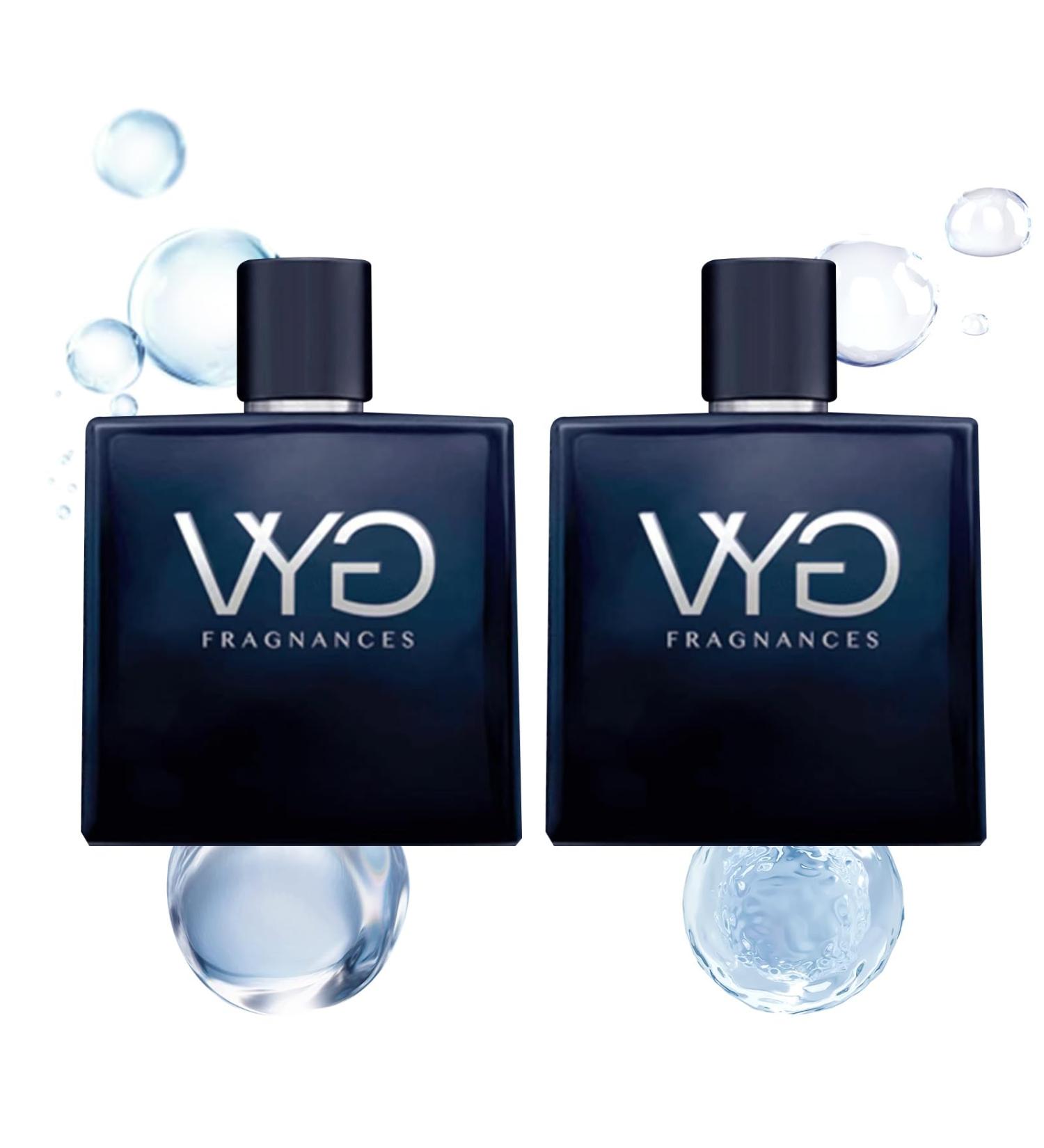 VYG Chrome Eau de Toilette Pheromone Perfume for Men Fragrance Fresh Aquatic Mens Cologne Classic Summer Beach Scent Luxury Perfumes for Men 50ml (1) - Buy Online on SooperMarket.com