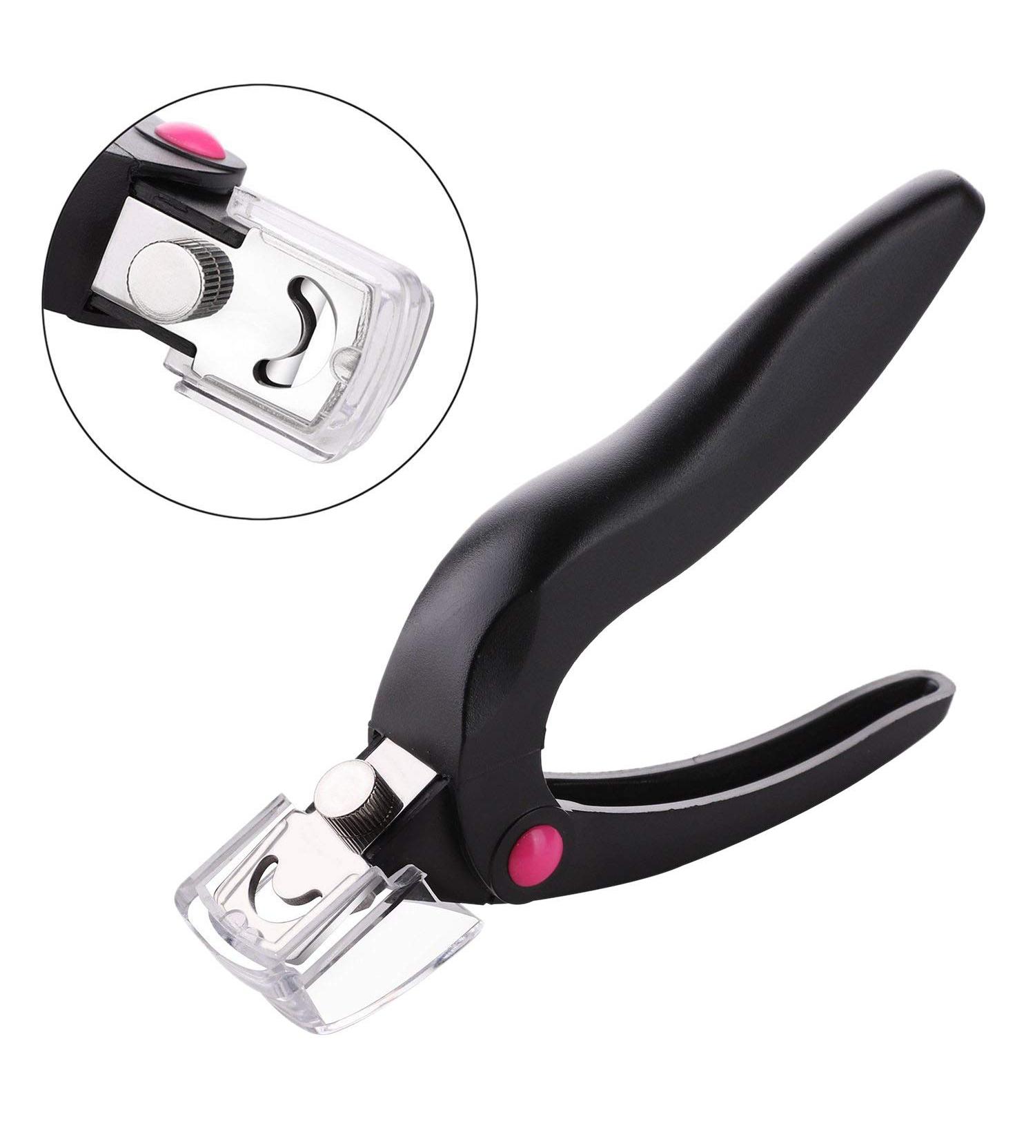 yilin Nail Clippers Professional Uv Gel False Nails Tips Cutter Nail Clippers Cutter Trimmer Stainless Steel Manicure(Black) - Buy Online on SooperMarket.com