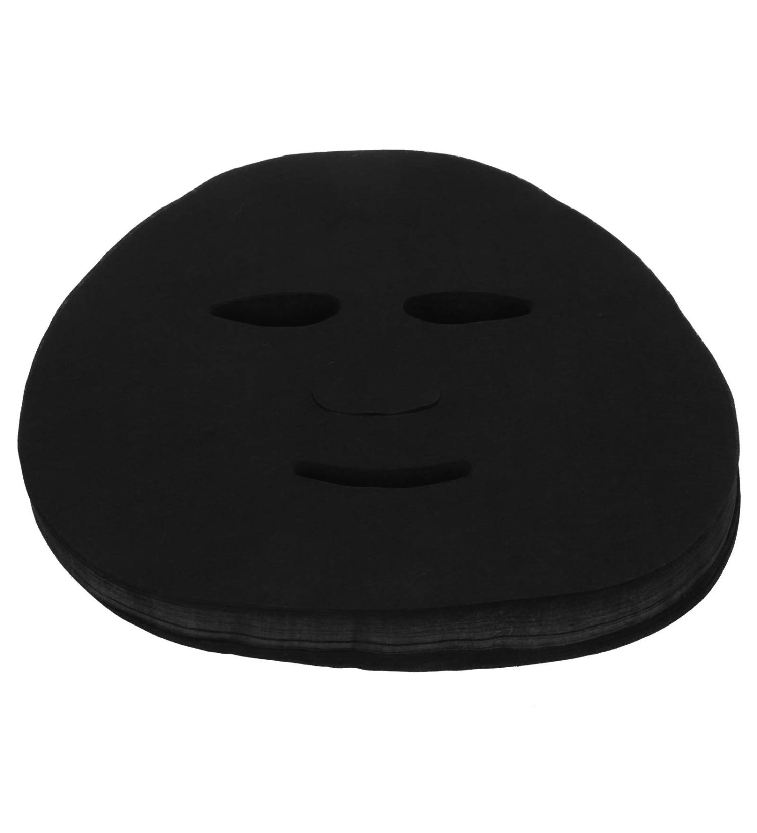 Bamboo Charcoal Facial Mask Paper - 100pcs | Super Absorption & Pore Purifying Skin Care | International Shipping Available - Buy Online on SooperMarket.com