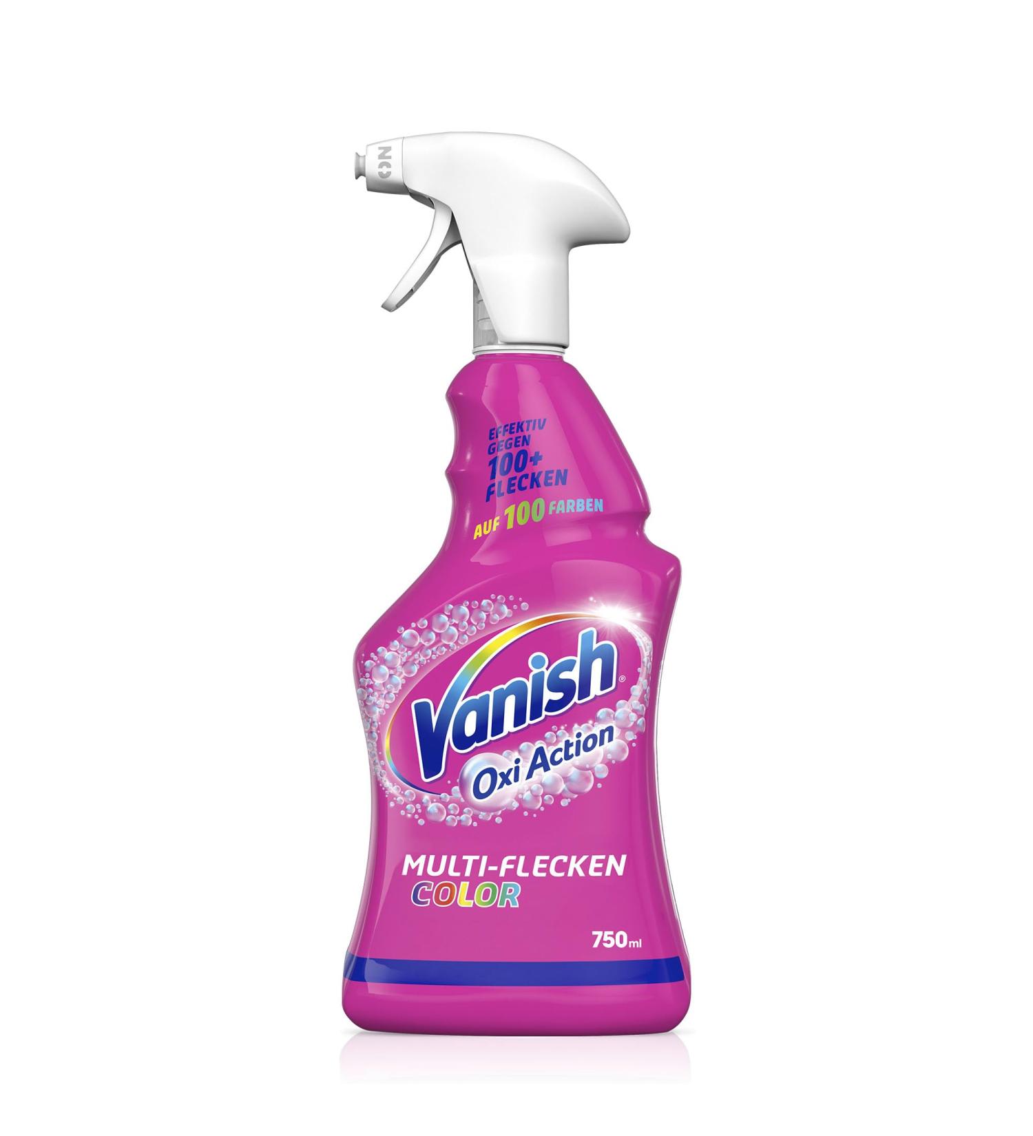 Vanish Oxi Action Pre-Wash Spray Color - 750 ml | Effective Stain Remover for 100+ Spots - BUNDLE 1 Pack - Buy Online on SooperMarket.com