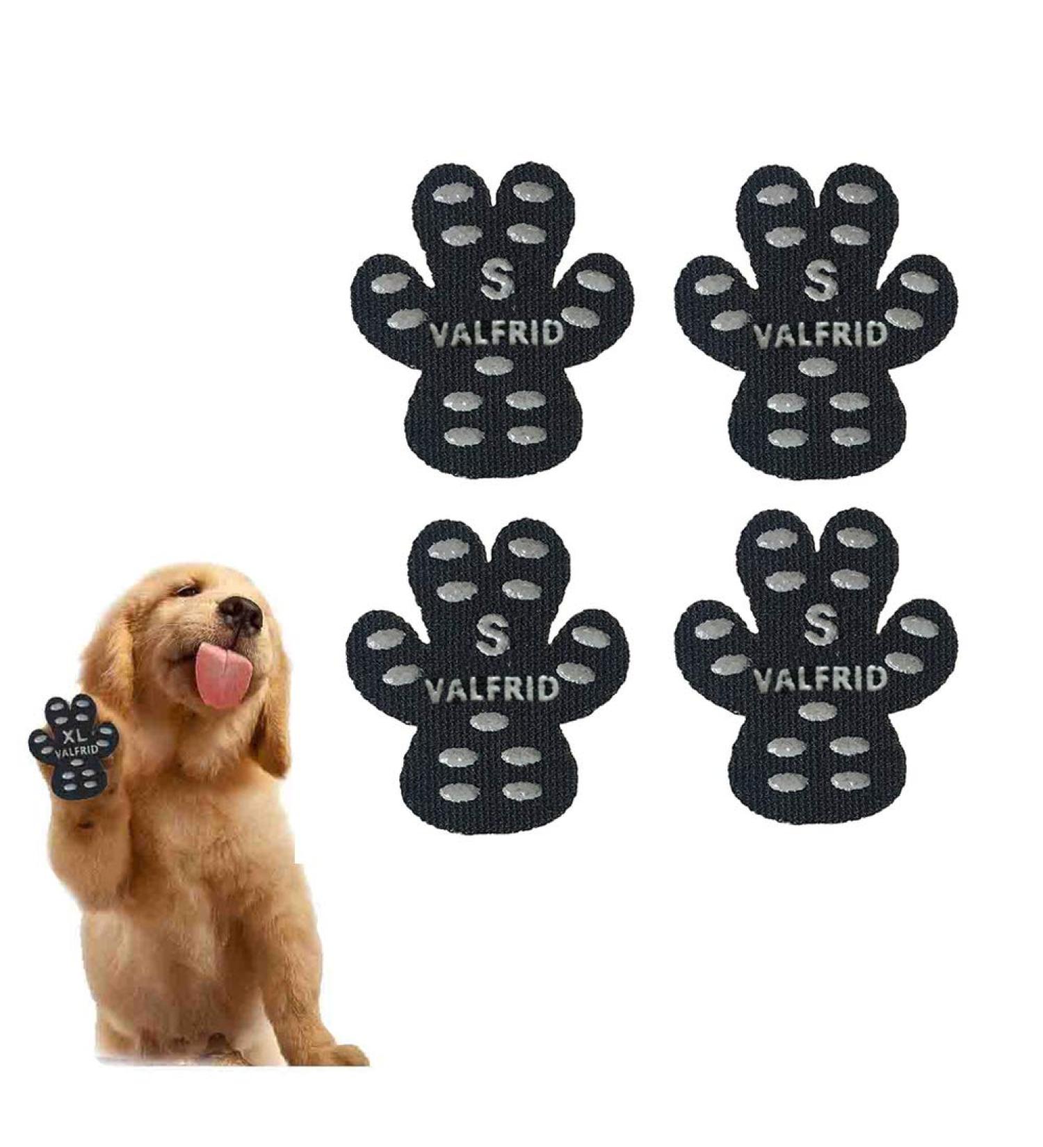 Buy VALFRID Anti-Slip Paw Protectors for Dogs - 24 Pieces Self-Adhesive Silicone Gel Non-Slip Dog Shoes & Socks for Small Dogs (S 3.3*3.9cm 0-5kg) - International Shipping Available - Buy Online on SooperMarket.com