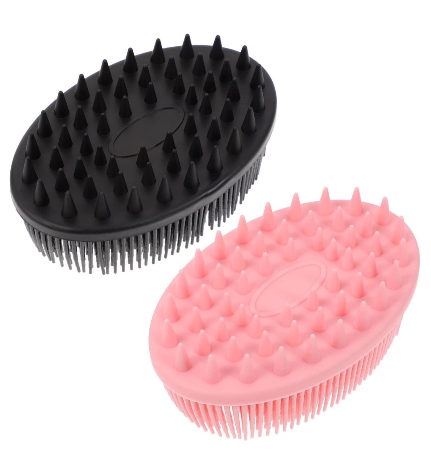 Beavorty 2pcs Baby Bath Brush Set - Silicone Body & Scalp Massager Brushes - Buy Online on SooperMarket.com