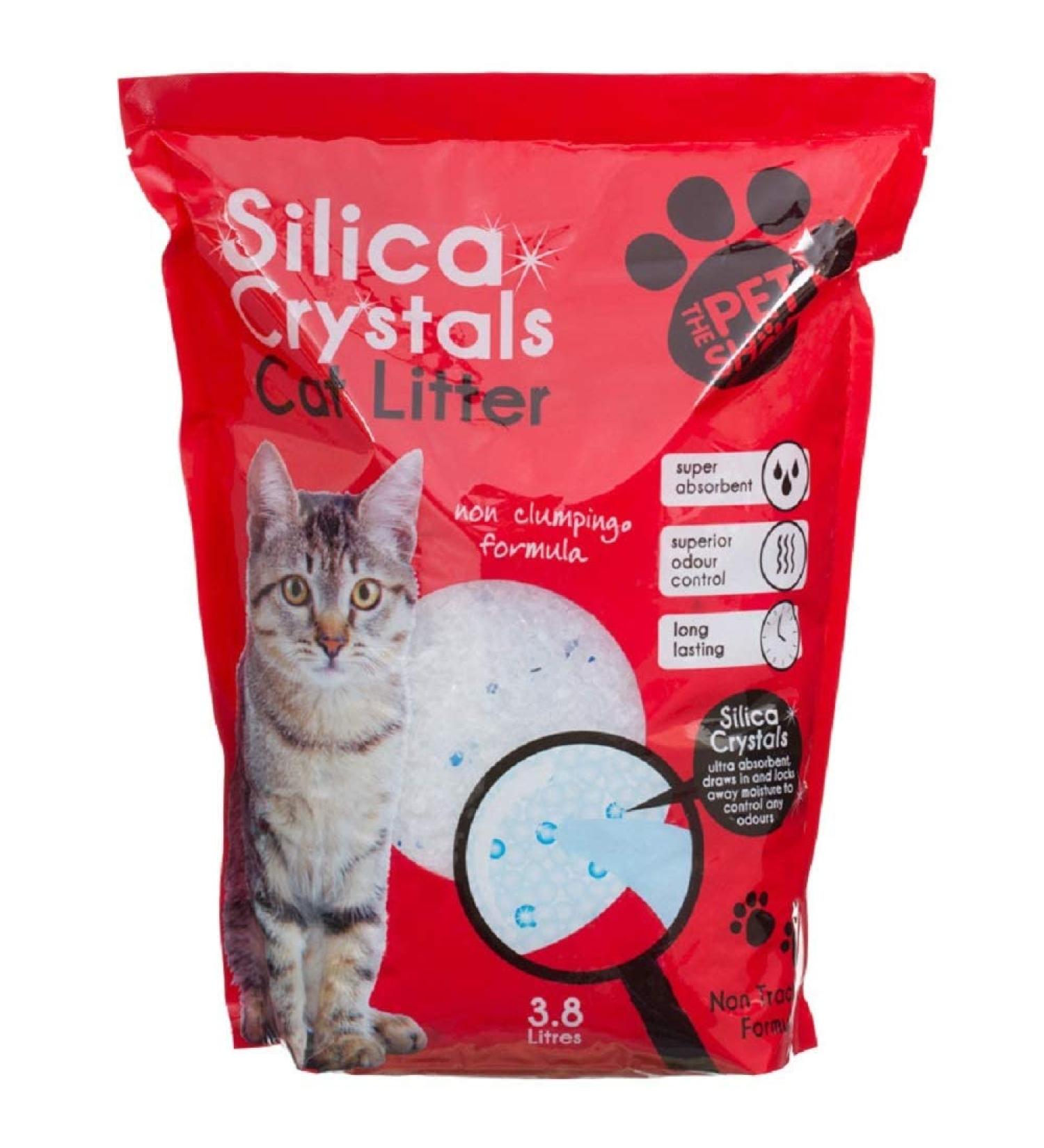 PET SHOP Silica Crystals Cat Litter 3.8L