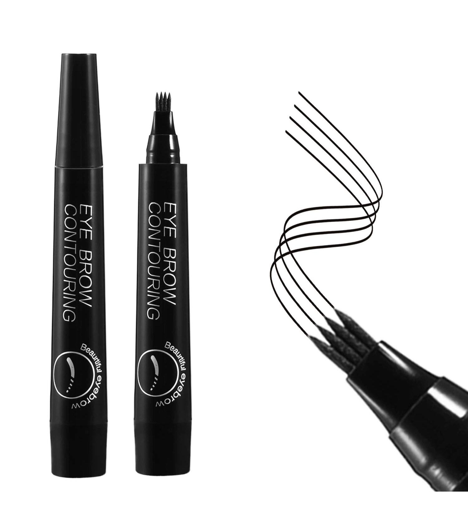 Buy BOOBEES Microblading Eyebrow Pencil - Effortless Black Brows with Micro-Fork Tip Applicator - International Shipping Available - Buy Online on SooperMarket.com