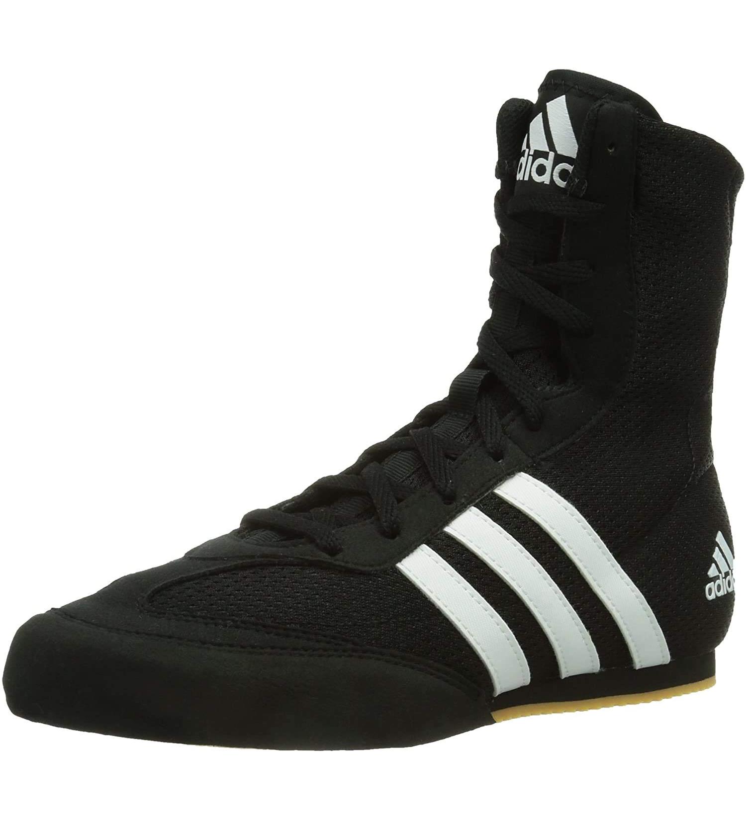 Buy adidas Unisex Box Hog 2 Boxing Shoe 42 2/3 EU Black - International Shipping Available - Buy Online on SooperMarket.com