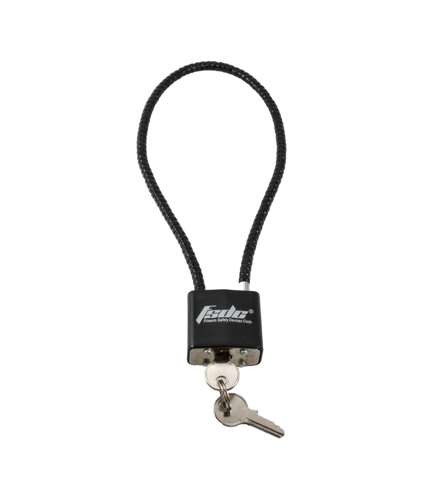 California DOJ-Approved Keyed Cable Gun Lock - FSDC-CL1020RKD 15 - Buy Online on SooperMarket.com