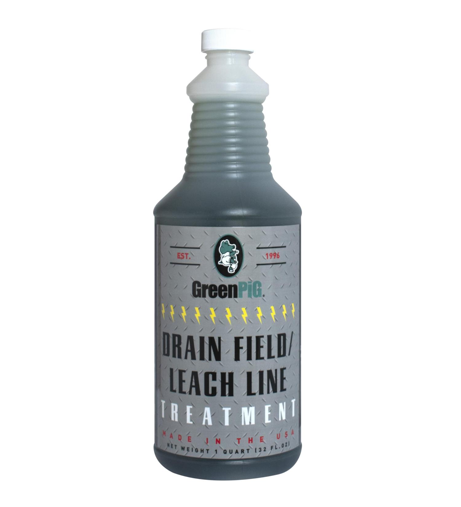 Buy GREEN PIG Drain and Leach Field Treatment - Fast Clog Clearance Odor Removal & Septic Tank Solution - International Shipping Available - Buy Online on SooperMarket.com