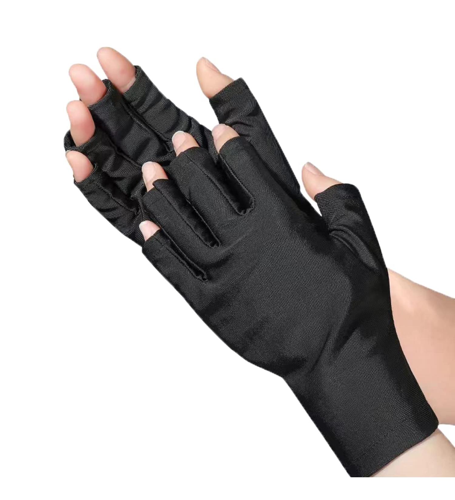Professional UPF50+ Manicure Gloves for Gel Nail Lamp | UV Shield and Skin Care Protection - Buy Online on SooperMarket.com