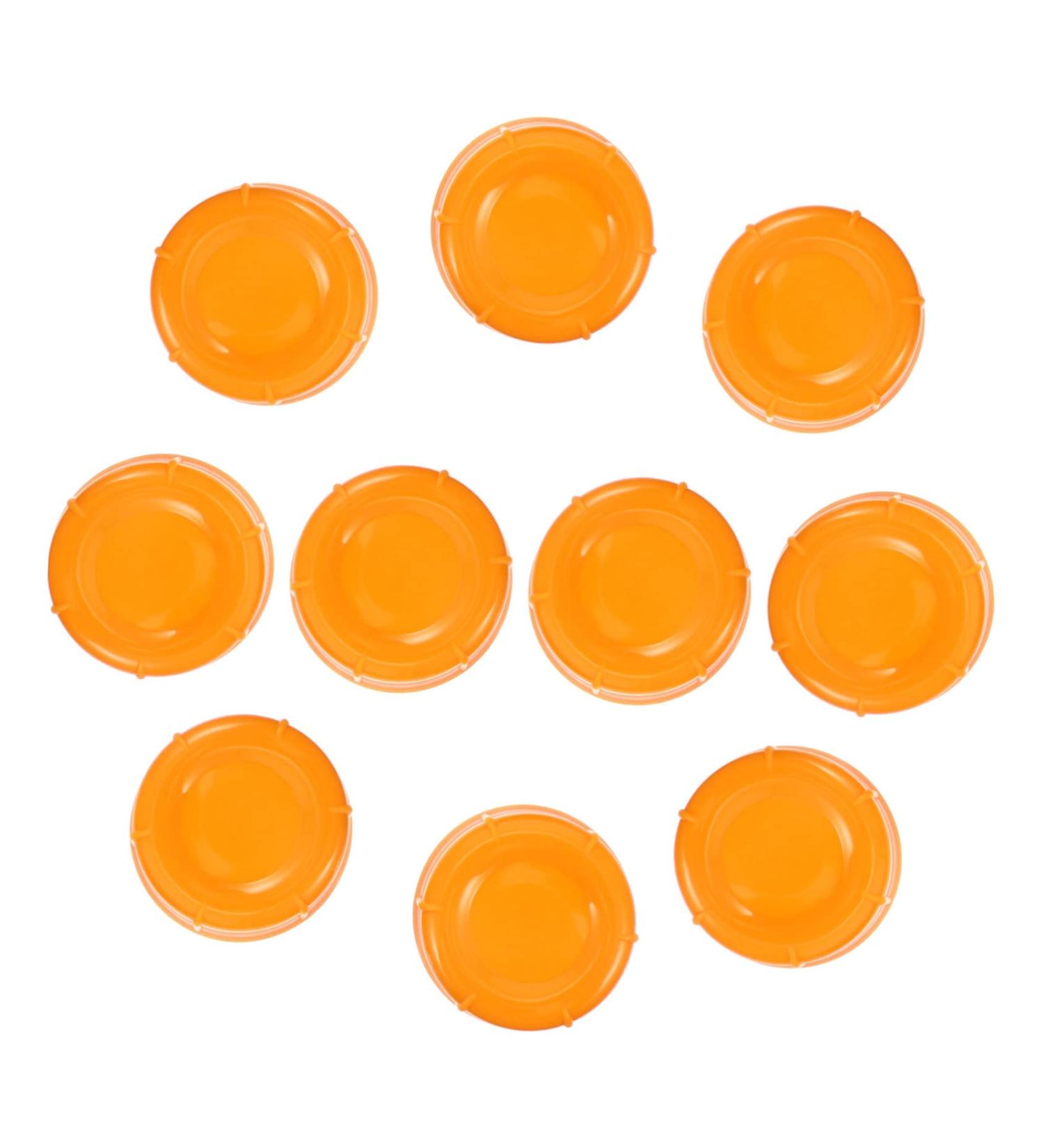 Vaguelly 10pcs Baby Bottle Seal Cap 43mm Diameter Bottle Lids Milk Bottle Cap Water Bottle Screw Lid Narrow Neck Breastmilk Bottles Cap Women Small Travel Food Grade Pp Milk Jug Orange 4.3x4.3x1.5cm - Buy Online on SooperMarket.com