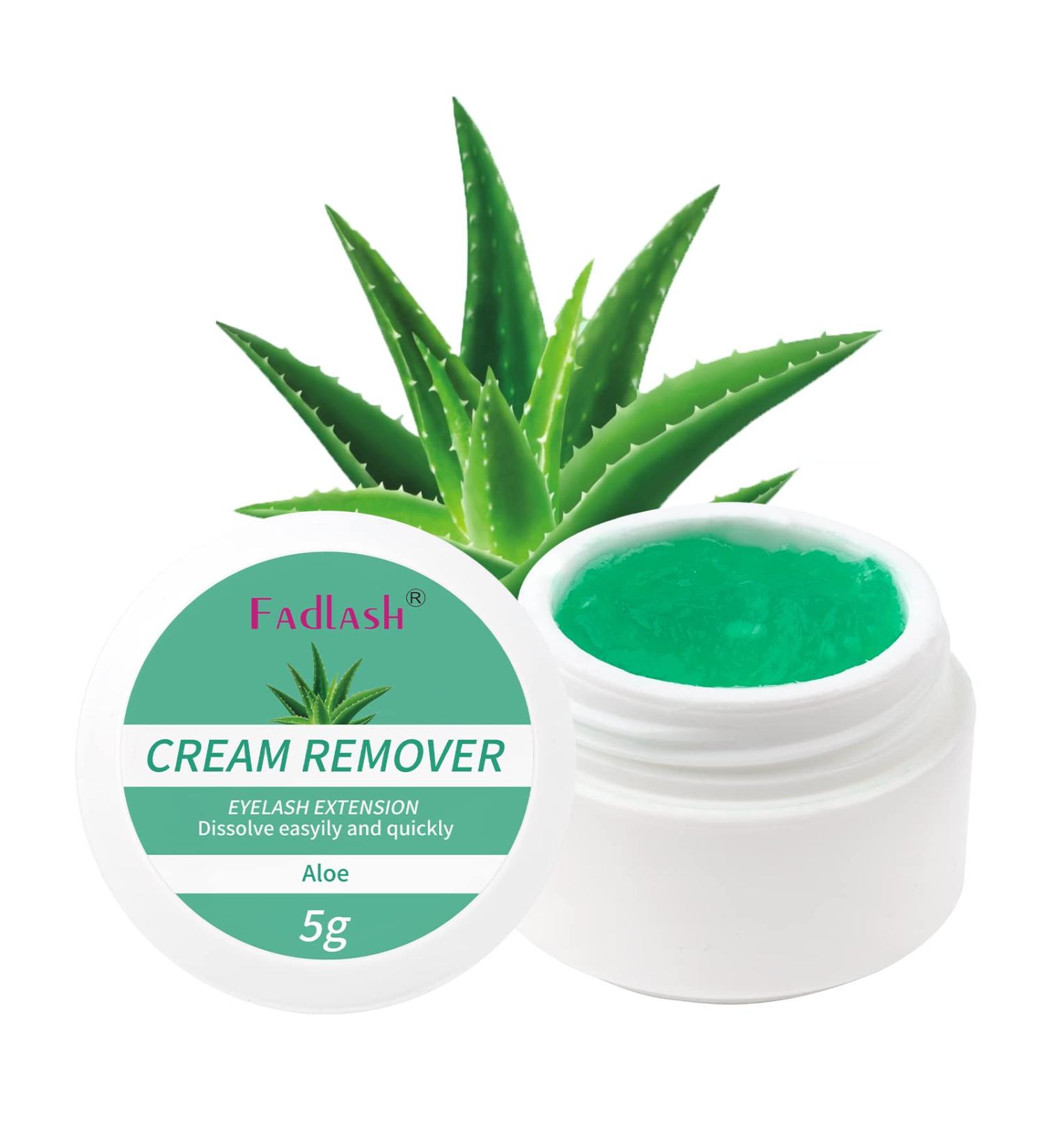 Professional Lash Remover Cream 5g (Aloe) | Gentle Salon Eyelash Extension Glue Remover - Buy Online on SooperMarket.com