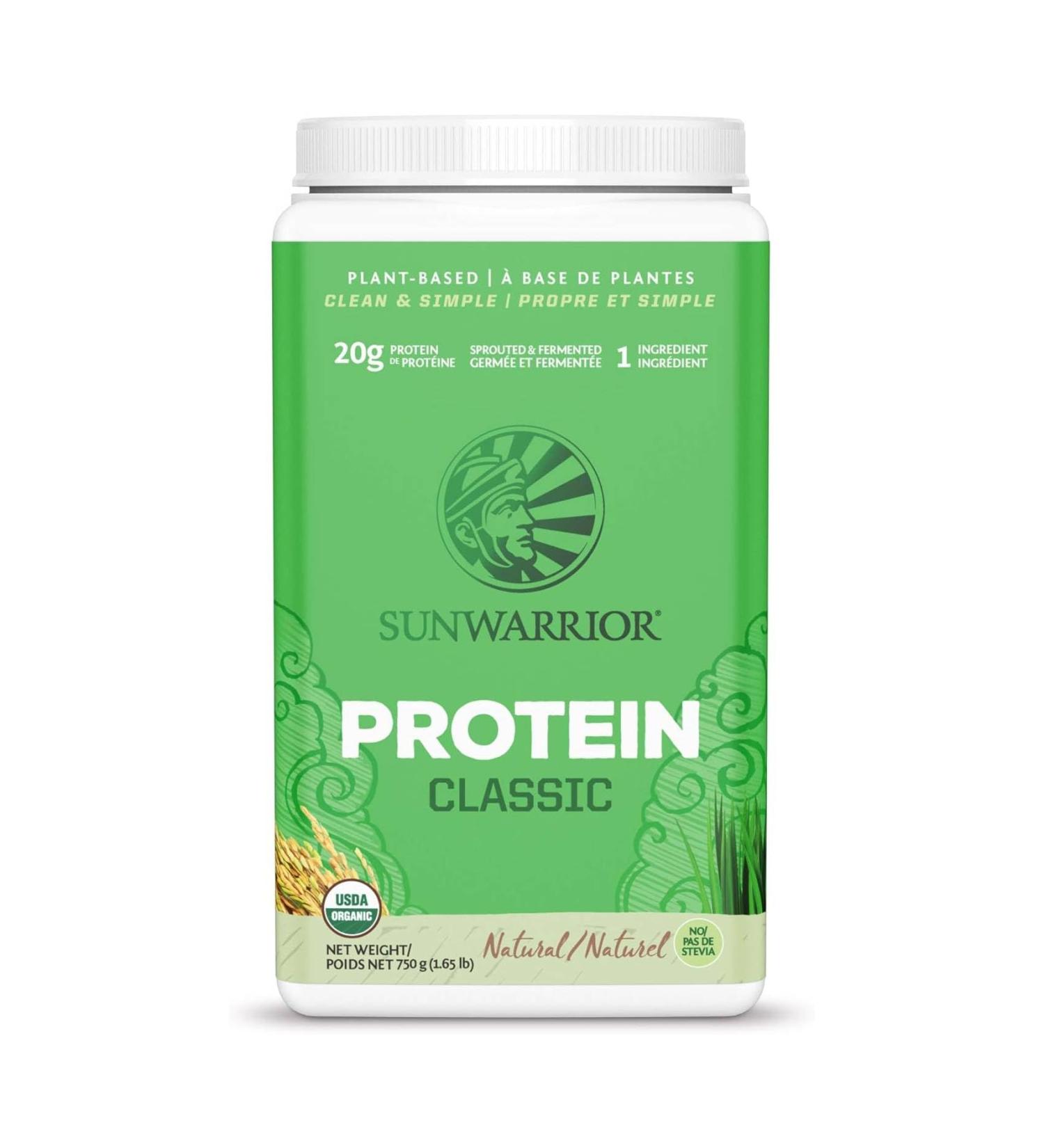 Sunwarrior Classic Rice Protein Natural 750 G 750 gram - Buy Online on SooperMarket.com