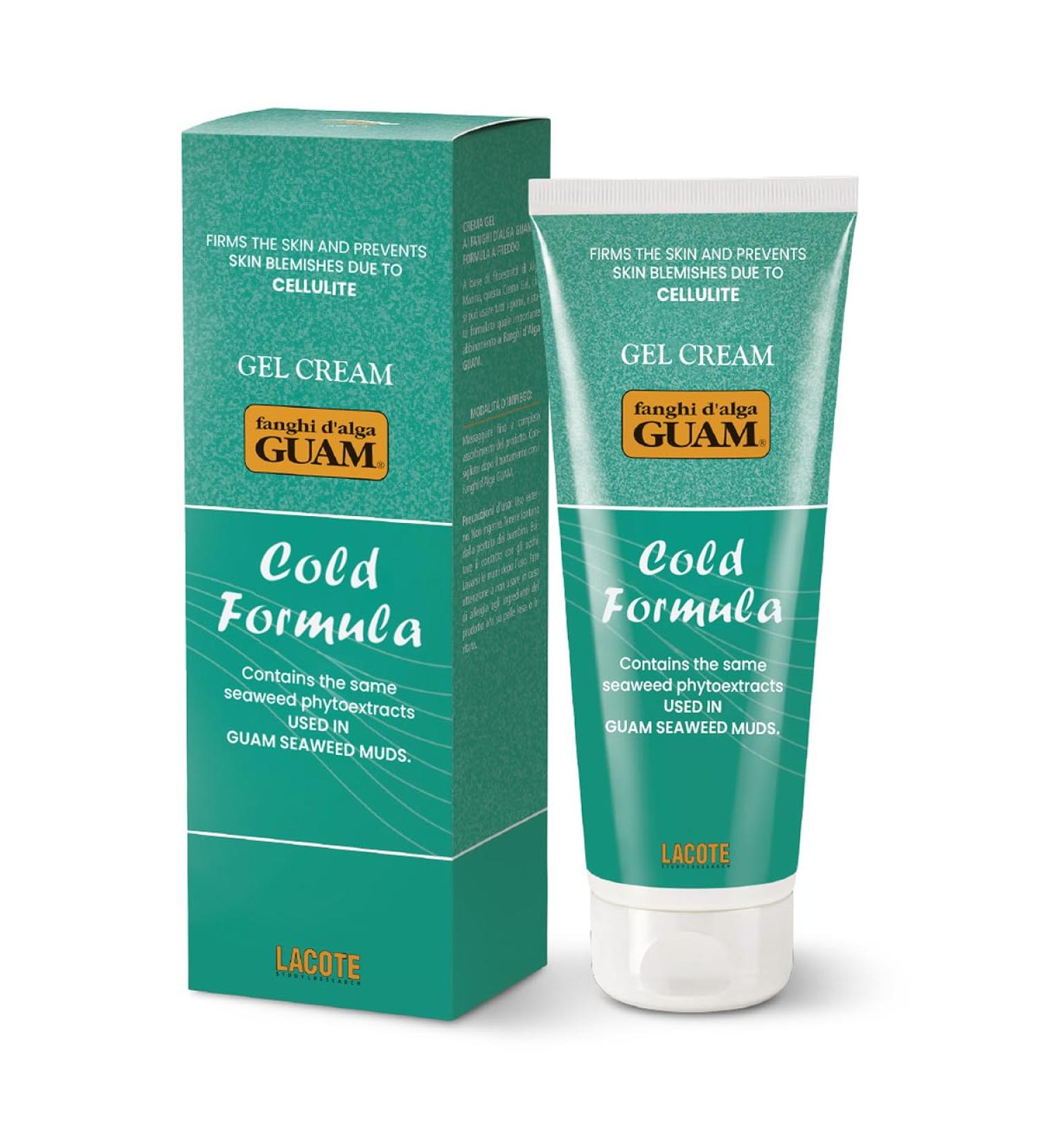 Guam Cooling Anti Cellulite Cream for Thighs & Legs - Natural Skin Firming Treatment with Menthol & Seaweed Best for Body Wraps 8.4 OZ - Buy Online on SooperMarket.com