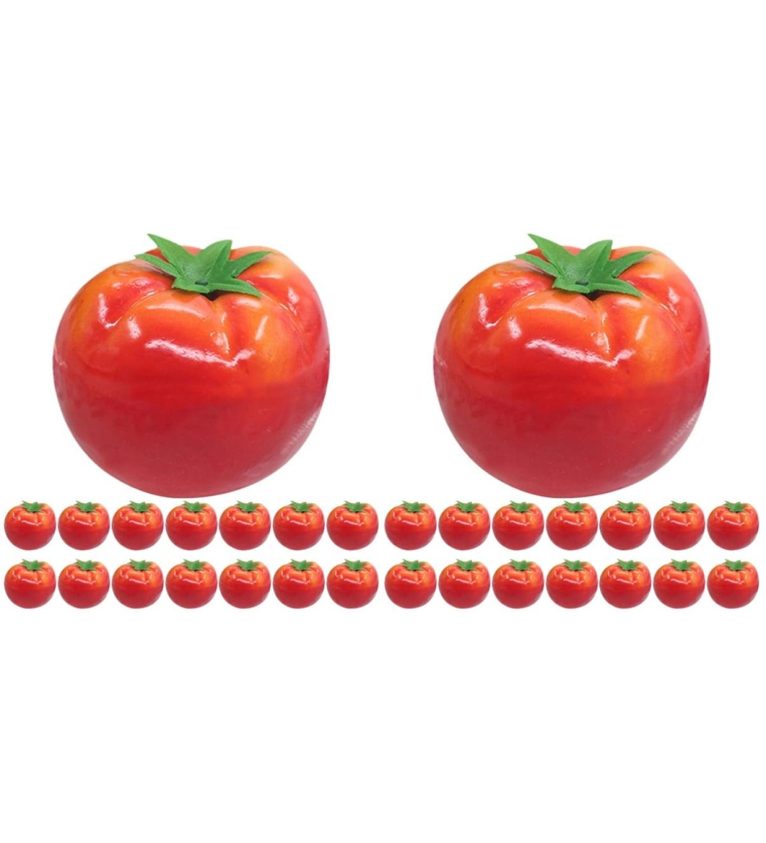 Alipis 30 Pcs Artificial Tomato Artifical Plant Photo Display Artificial Vegetables Decoration Tomato Photography Props Artificial Fruits Faux Fruit Fake Foods Toys Foam Decorations Mini Redx2pcs 7.5x7.5cmx2pcs - Buy Online on SooperMarket.com