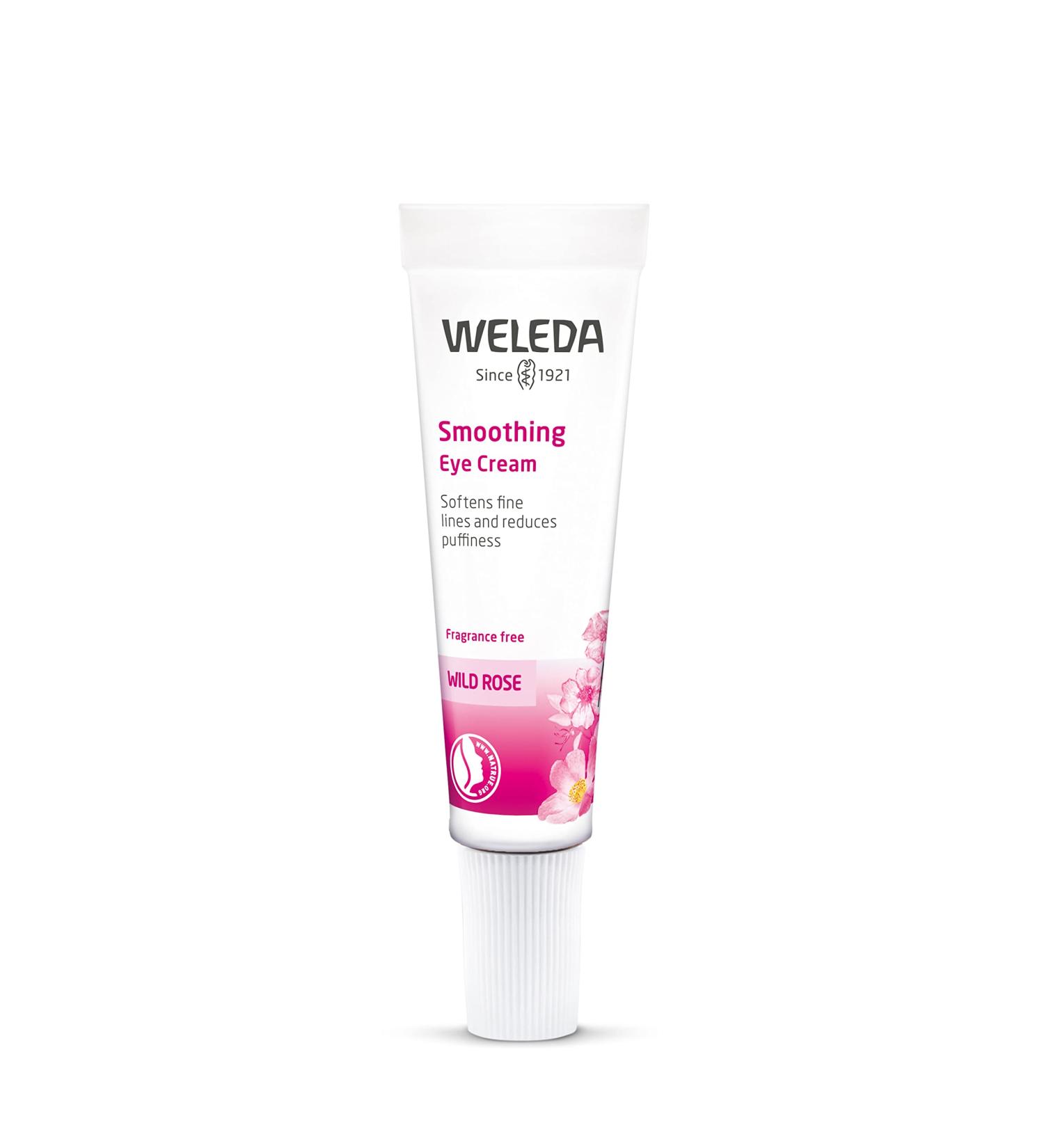 Weleda Wild Rose Smoothing Eye Cream 0.34 Oz - Hydrating Eye Treatment - Buy Online on SooperMarket.com