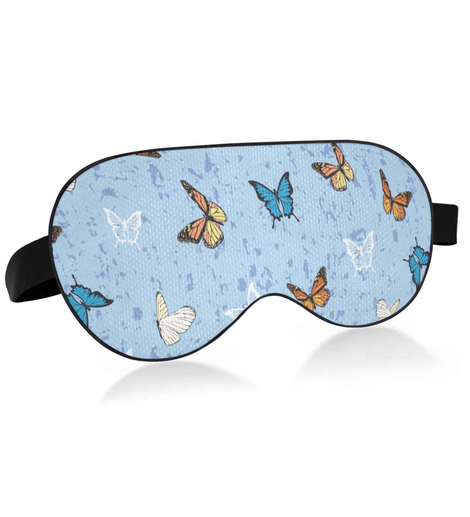 Haskirky Light Blocking Eye Mask for Deep Sleep | Adjustable for Men and Women | Perfect for Travel, Yoga, and Meditation - Buy Online on SooperMarket.com