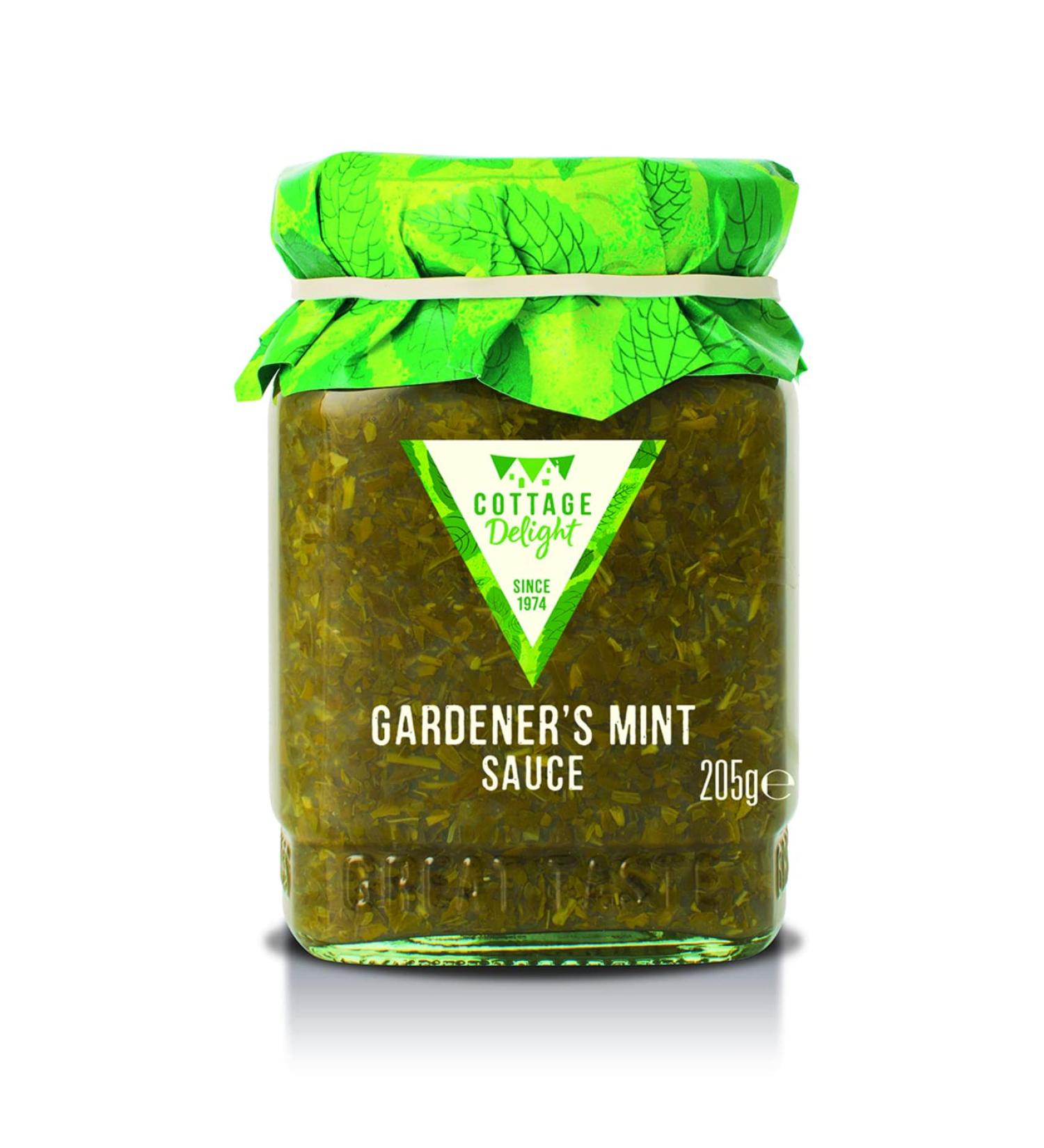 Cottage Delight Gardener's Mint Sauce 205g - Fresh and Zesty Flavor - Buy Online on SooperMarket.com