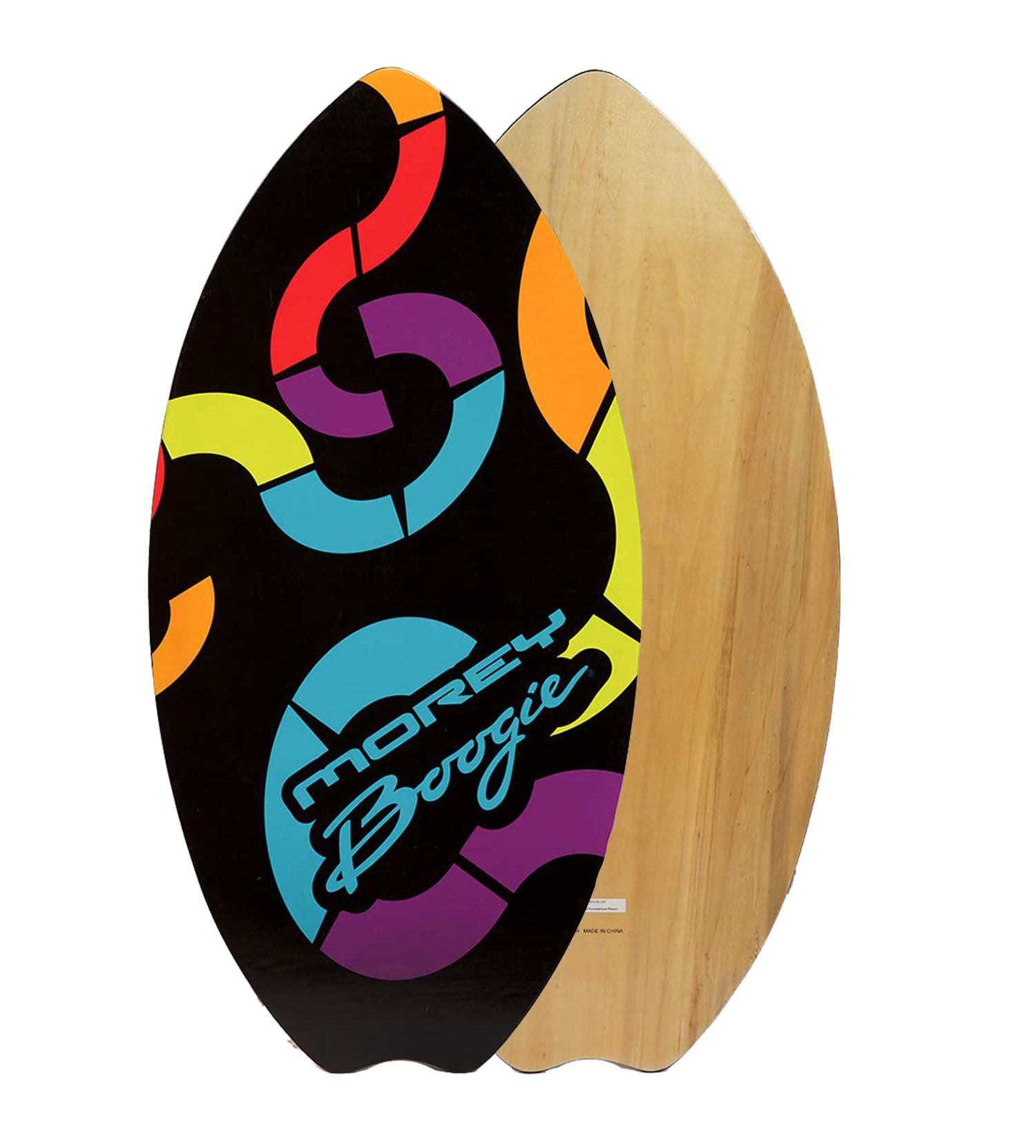 Morey 37.5 Wood Skimboard with Grip Pad - Ideal for Kids and Adults - Buy Online on SooperMarket.com