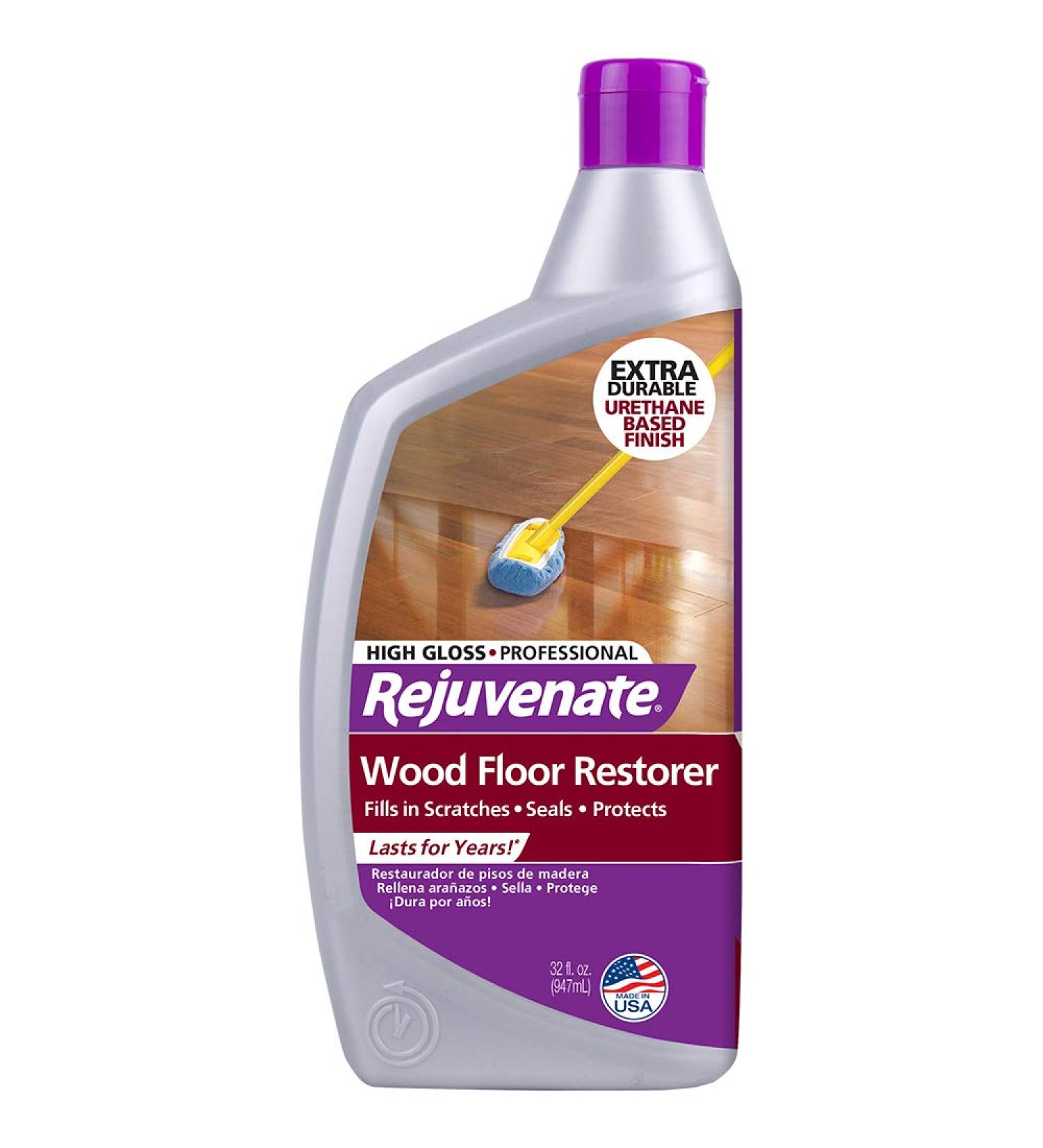 Rejuvenate Professional Wood Floor Restorer & Polish - High Gloss Finish 32oz - Buy Online on SooperMarket.com