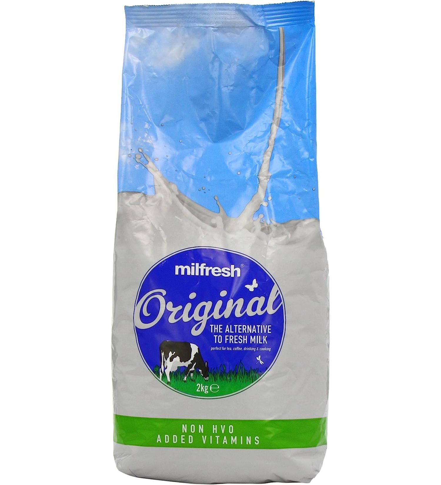 Milfresh Skimmed Milk Powder 2kg (Pack of 2)
