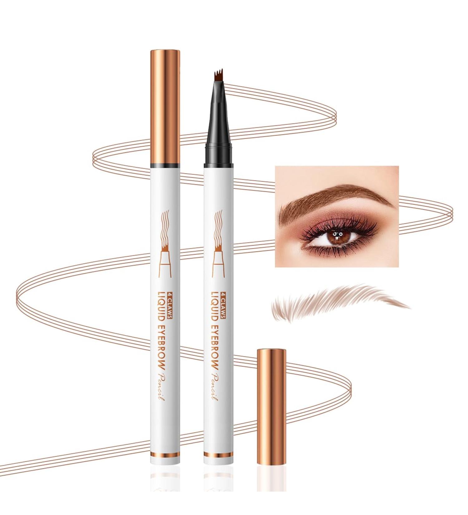 Buy Aaiffey Light Brown Eyebrow Pencil - Smudge-Proof Microblading Pen for Natural Brows | Long Lasting & Exquisite Results - International Shipping Available - Buy Online on SooperMarket.com