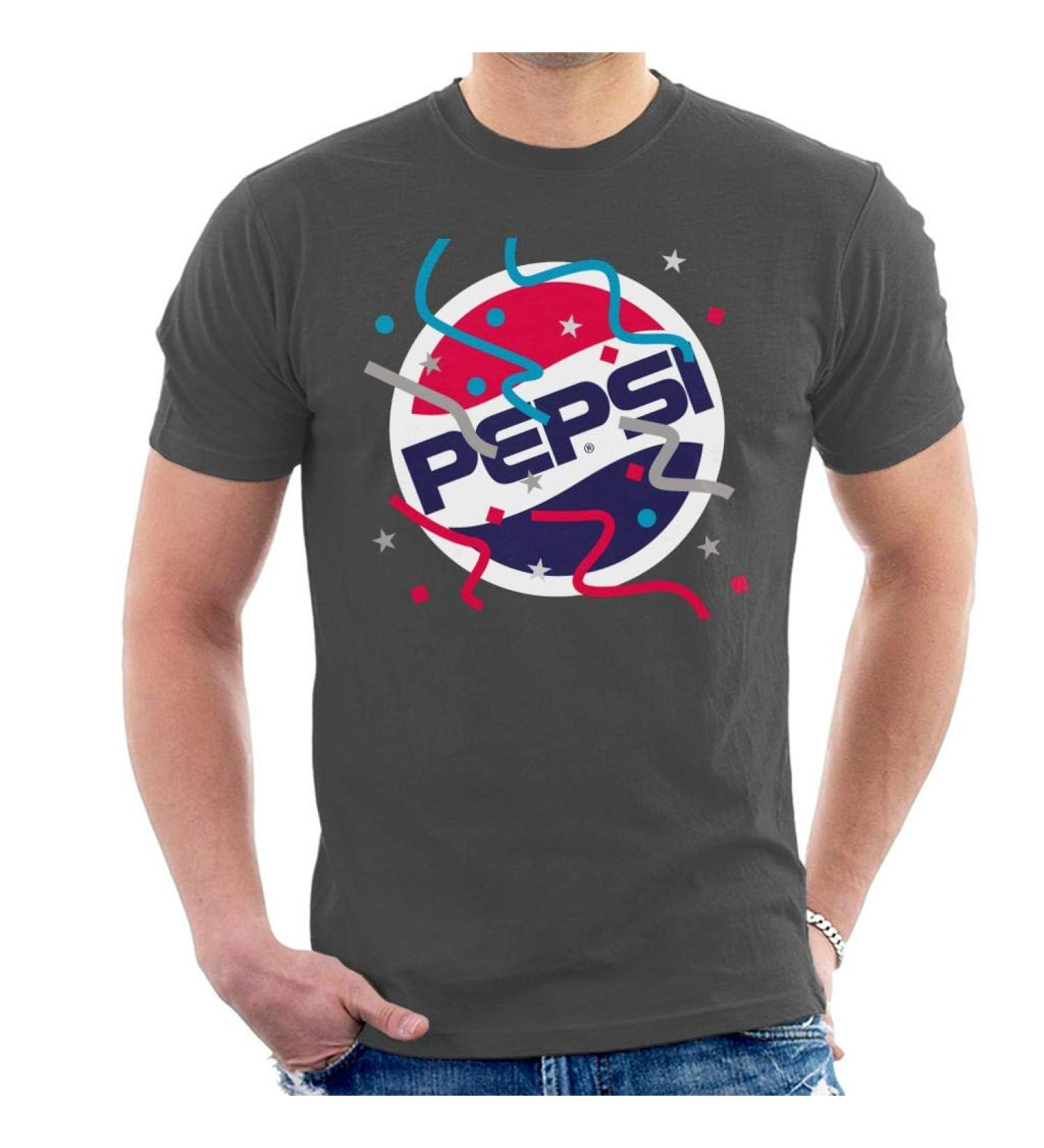 All+Every Pepsi Party Logo Men's T-Shirt XXL Charcoal - Buy Online on SooperMarket.com
