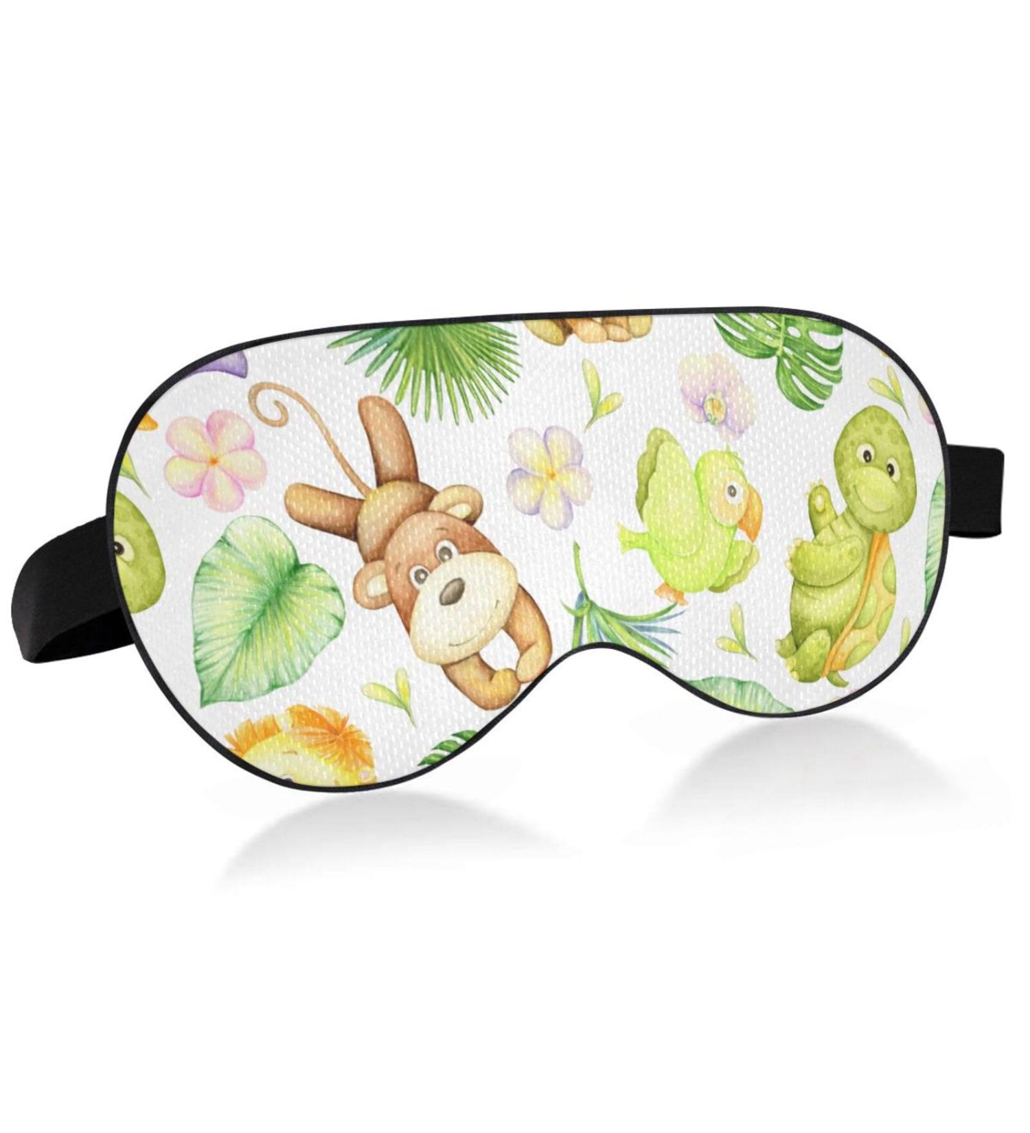 Haskirky Light Blocking Eye Mask - Adjustable for Men and Women - Ideal for Travel, Yoga, Meditation - Deep Sleep Goodies - Buy Online on SooperMarket.com