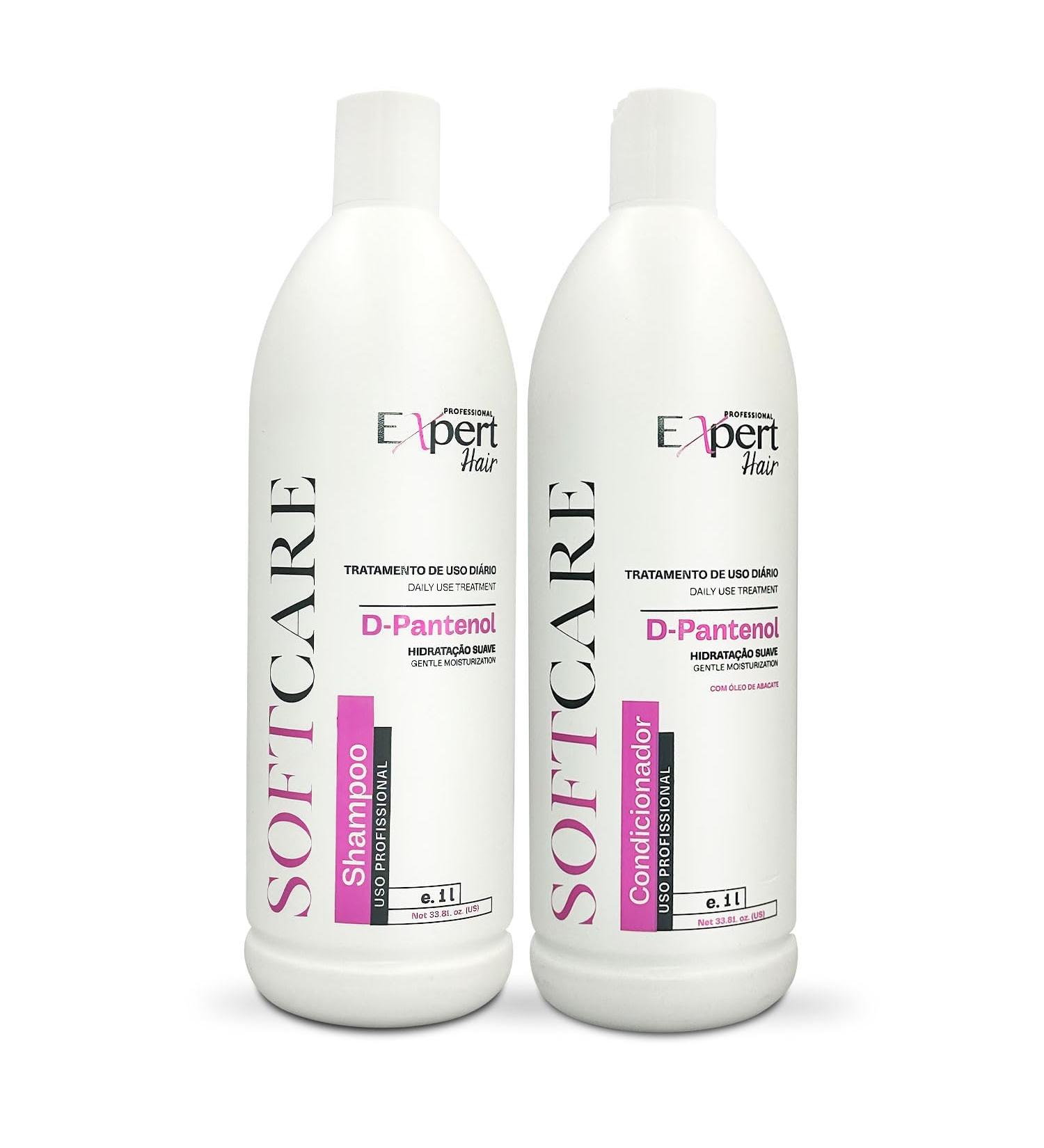 Expert Hair Soft Care Biotin Shampoo & Conditioner - Clinically Tested Color Safe Daily Routine for Scalp Health | 2x 33.81 fl.oz - Buy Online on SooperMarket.com