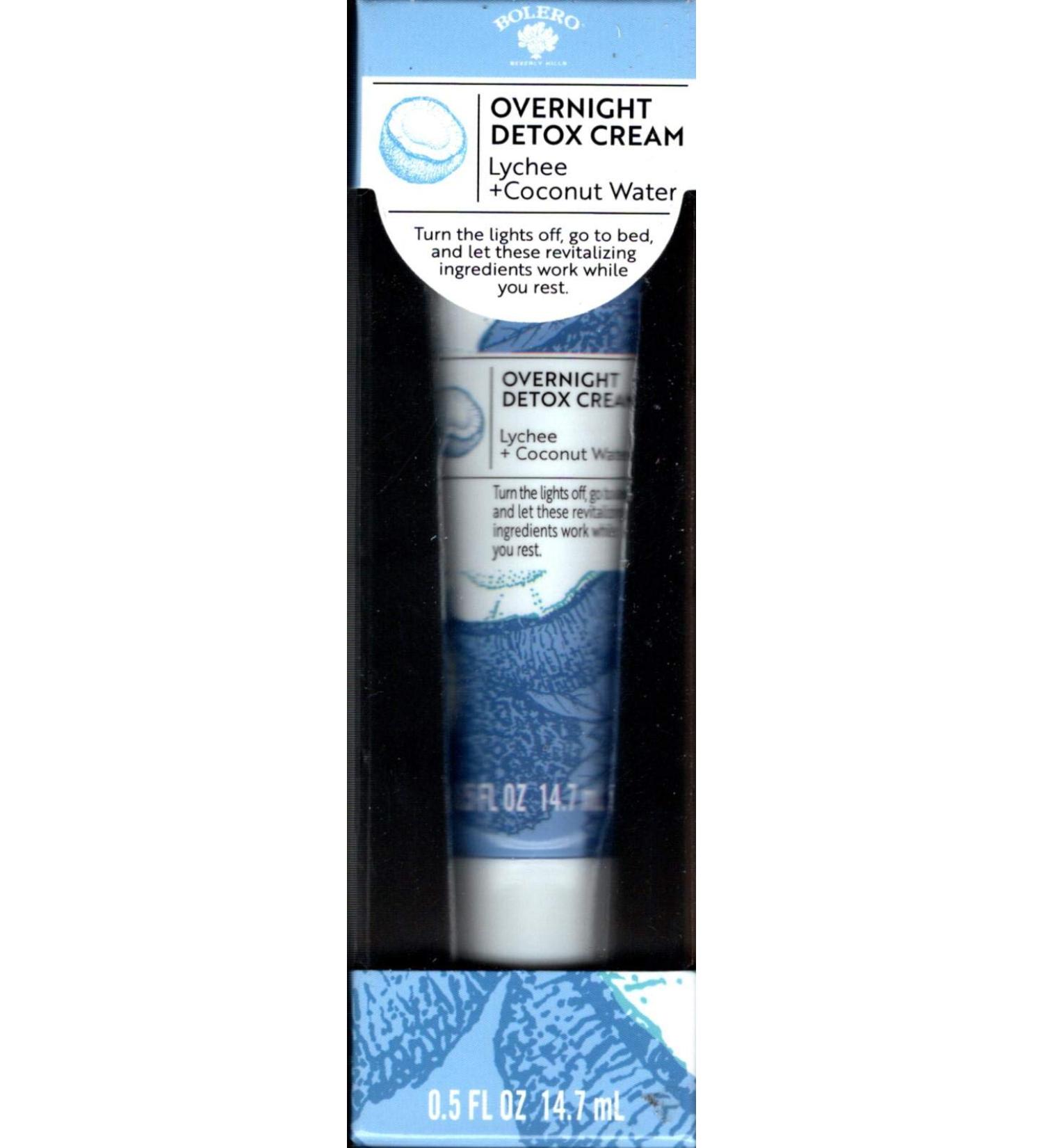 Overnight Detox Cream Lychee + Coconut Water 5fl oz (14.7ml)