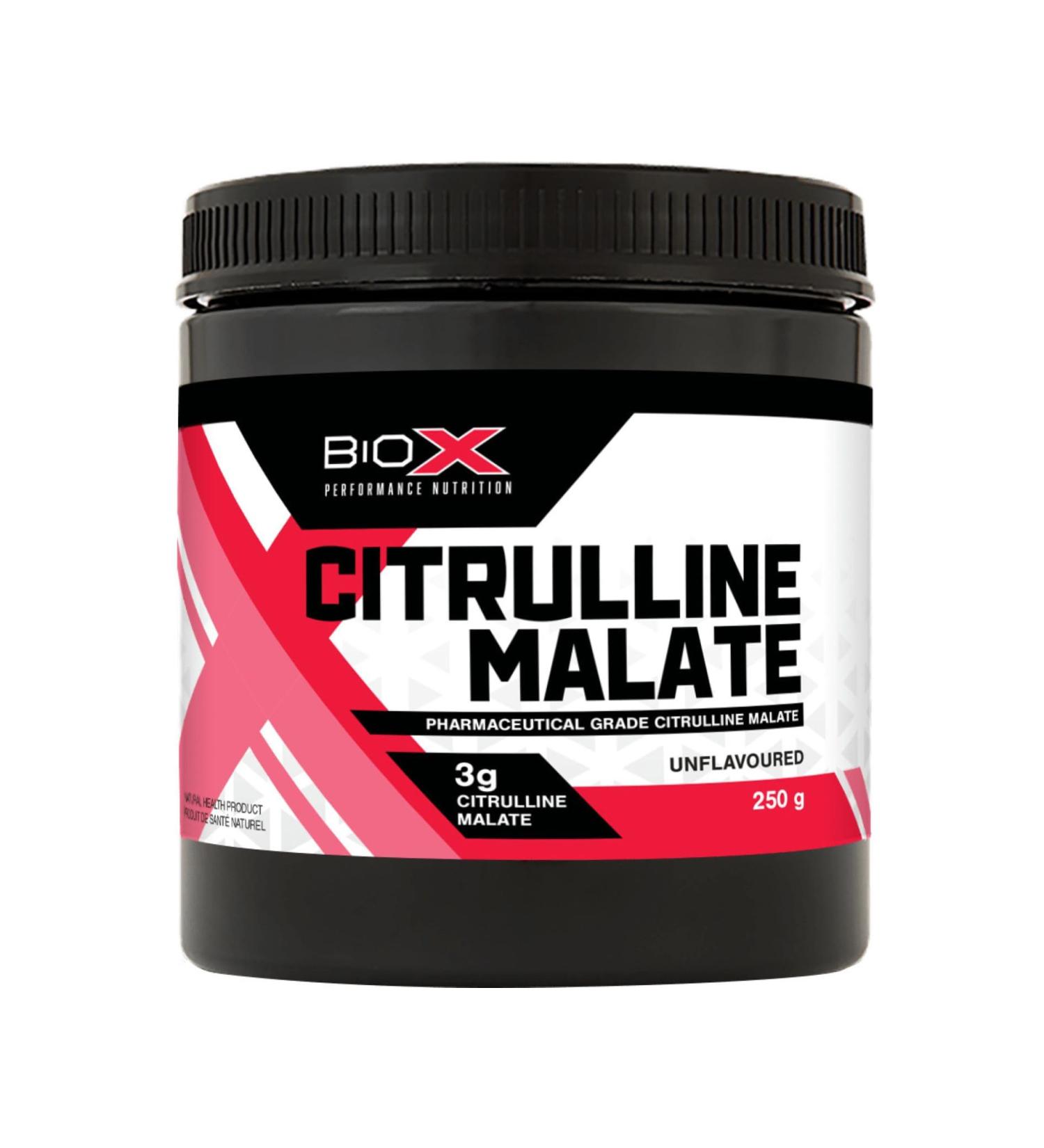 BioX Citrulline Malate Powder | L-Citrulline Nitric Oxide Supplement for Blood Flow Muscle Pumps Muscle Building Endurance | 3g Citrulline Malate per Serving | Unflavoured 85 Servings 250G - Buy Online on SooperMarket.com