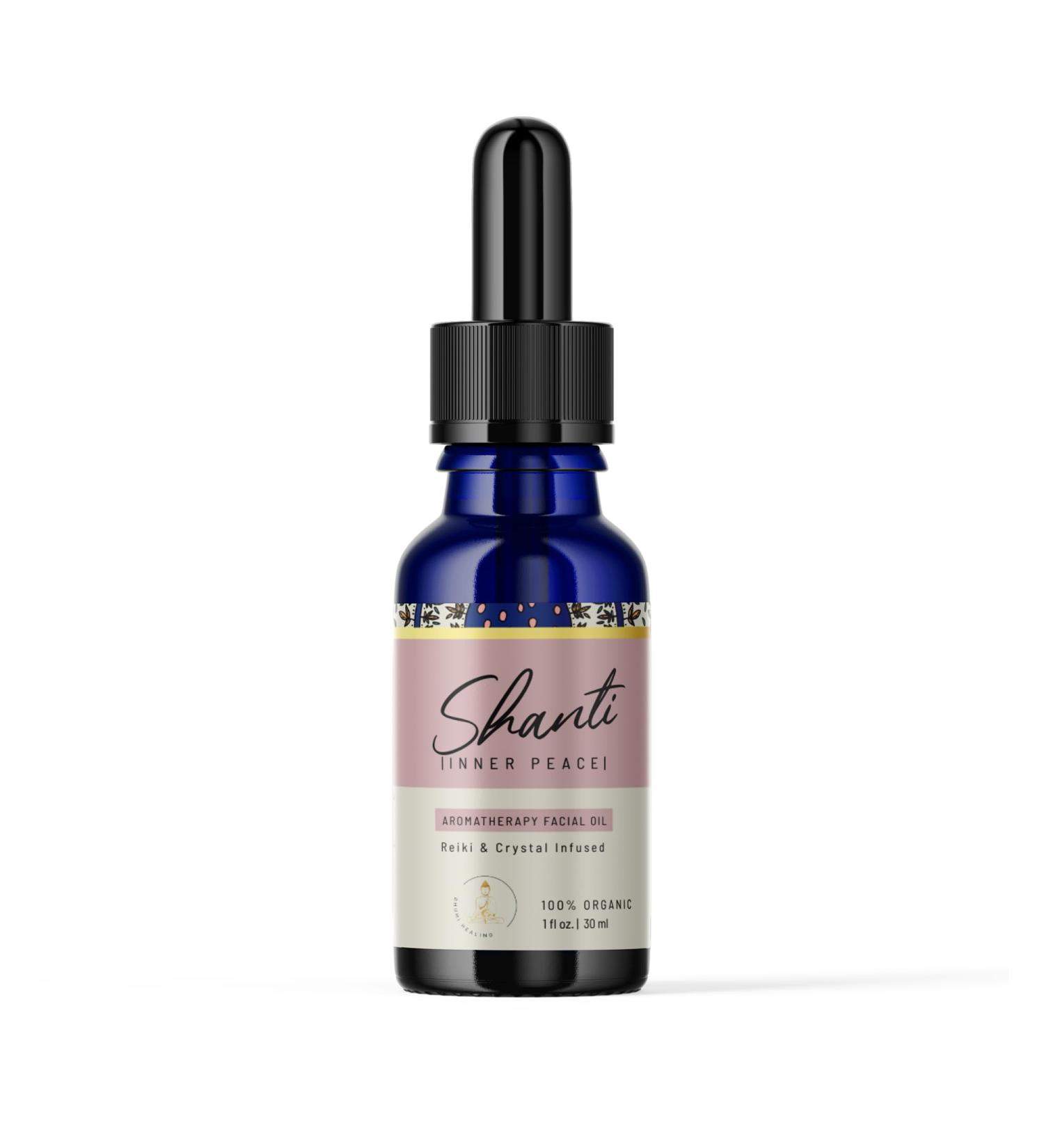 Shanti Facial Oil | Hydrating & Plumping Formula with Vitamin E - Shop Internationally - Buy Online on SooperMarket.com