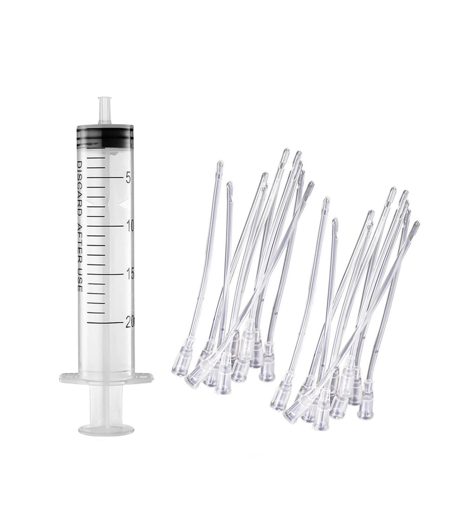 Buy Baby Bird Feeding Syringe - 1 Piece Dispenser with 20 Sterile Hoses for Small Animals Kittens & Puppies - Ideal for Scientific & Industrial Labs - Buy Online on SooperMarket.com