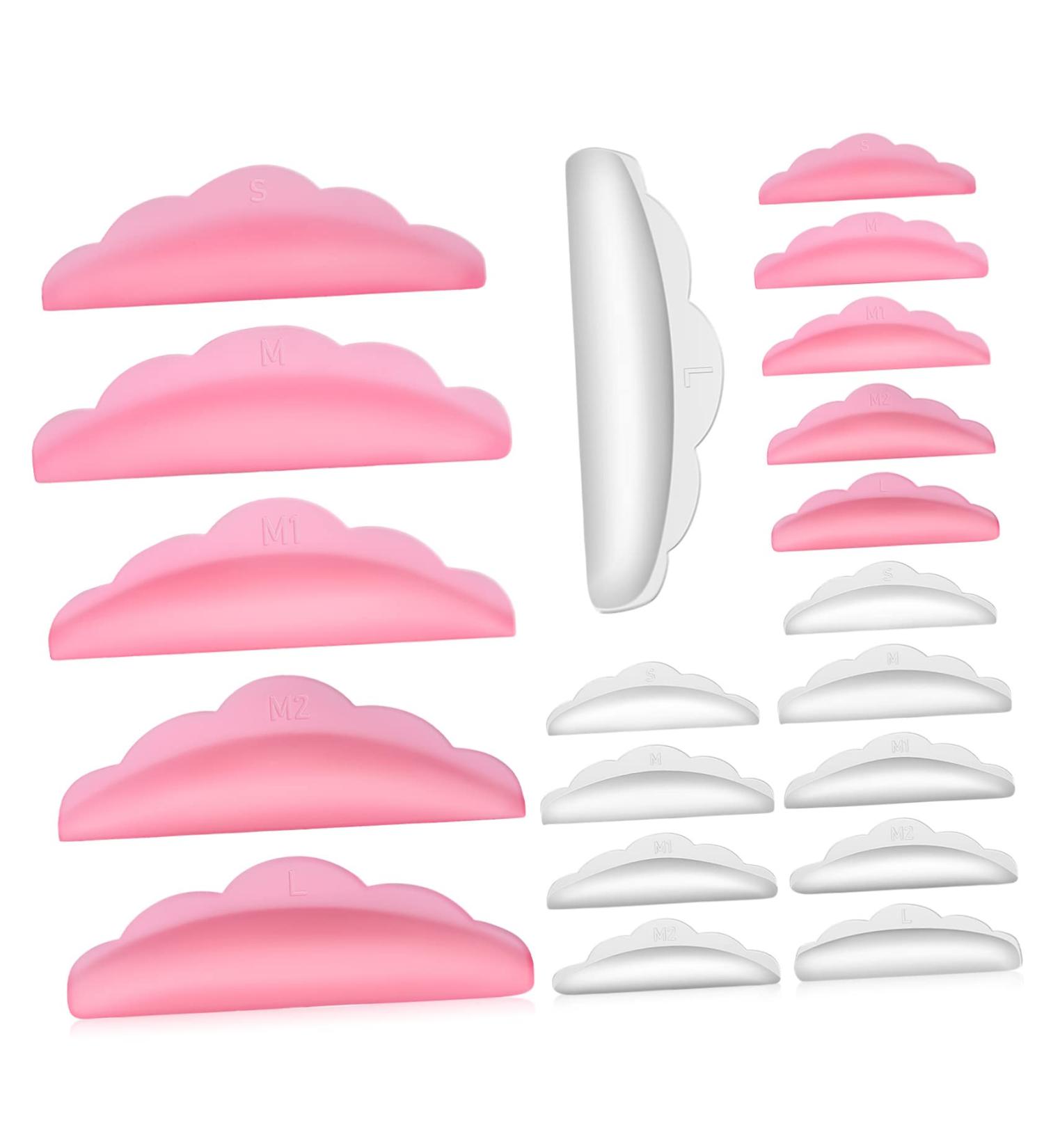 DRESSOOS 20 Pairs Eyelash Aid Eyelash Perming Curler Reusable Lash Lifting Pads Makeup Tools Eyelash Lifting Pads Lash Lift Pads Medium Eyelash Pads Eyelash Perming Pad Lash Lift Tools - Buy Online on SooperMarket.com