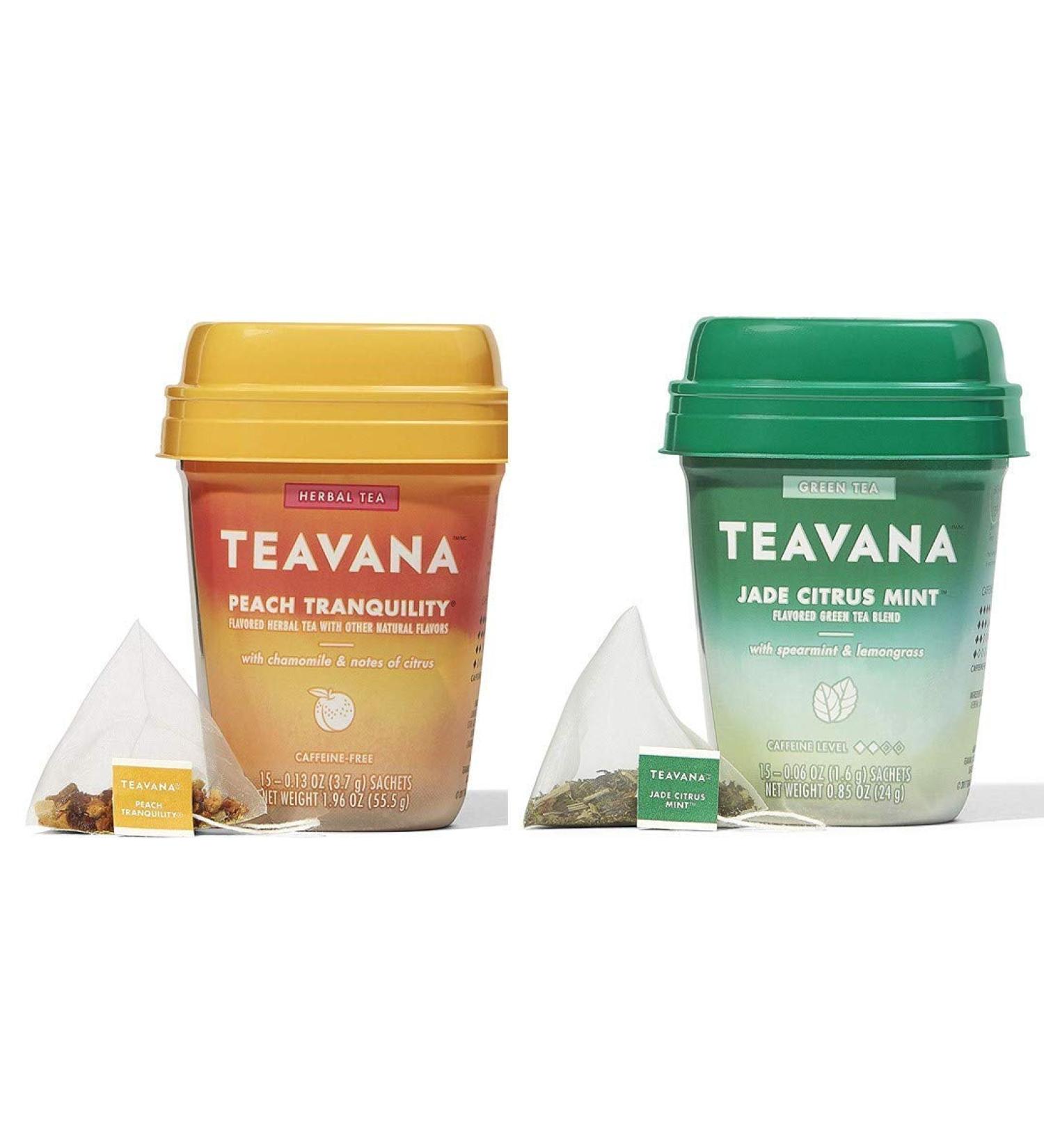 Teavana Jade Citrus Mint & Peach Tranquility Tea - Exquisite Blend for Relaxation - Buy Online on SooperMarket.com