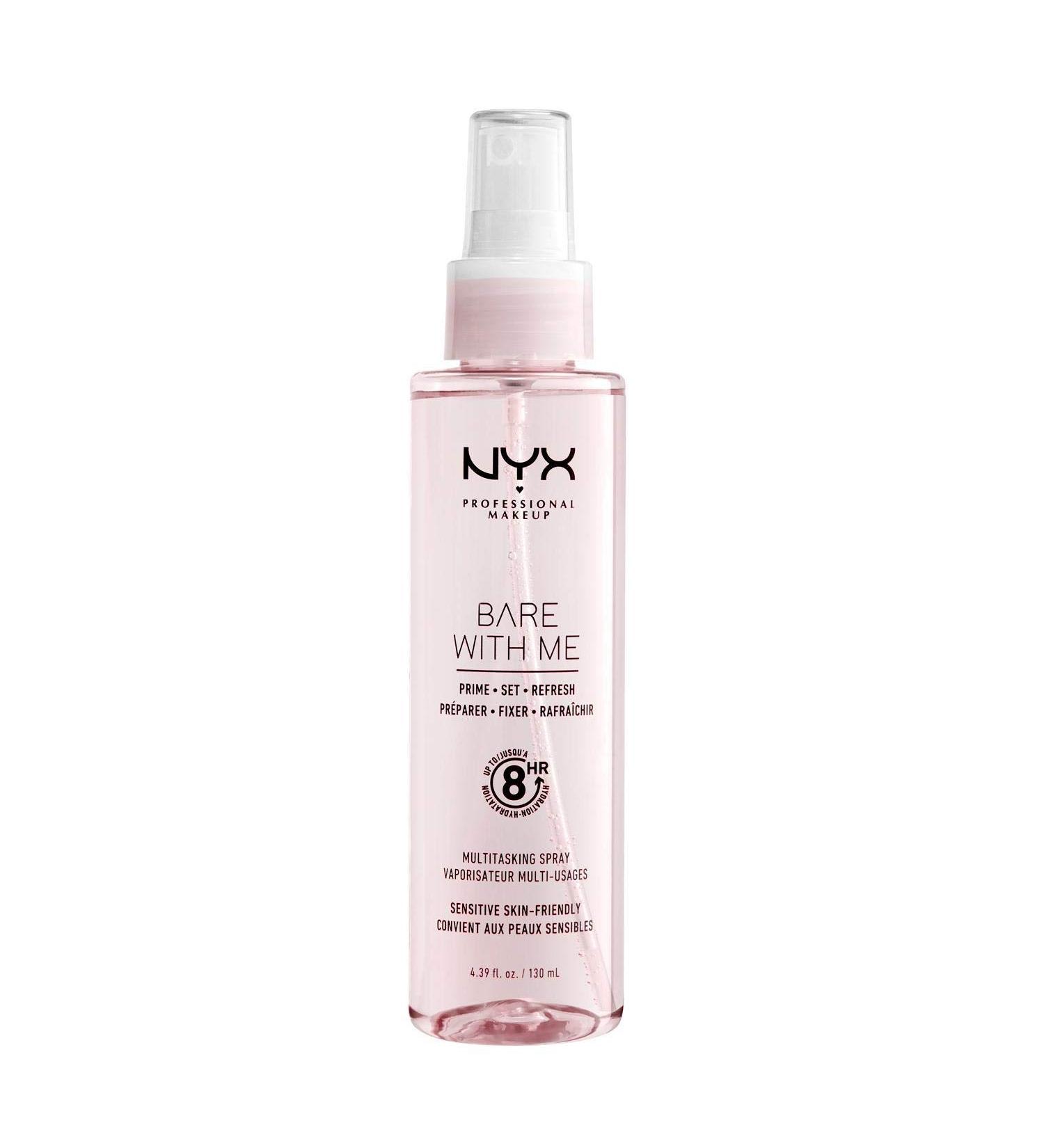 NYX Bare With Me Primer & Setting Spray - Multitasking Makeup | Long-Lasting Hydration - Buy Online on SooperMarket.com