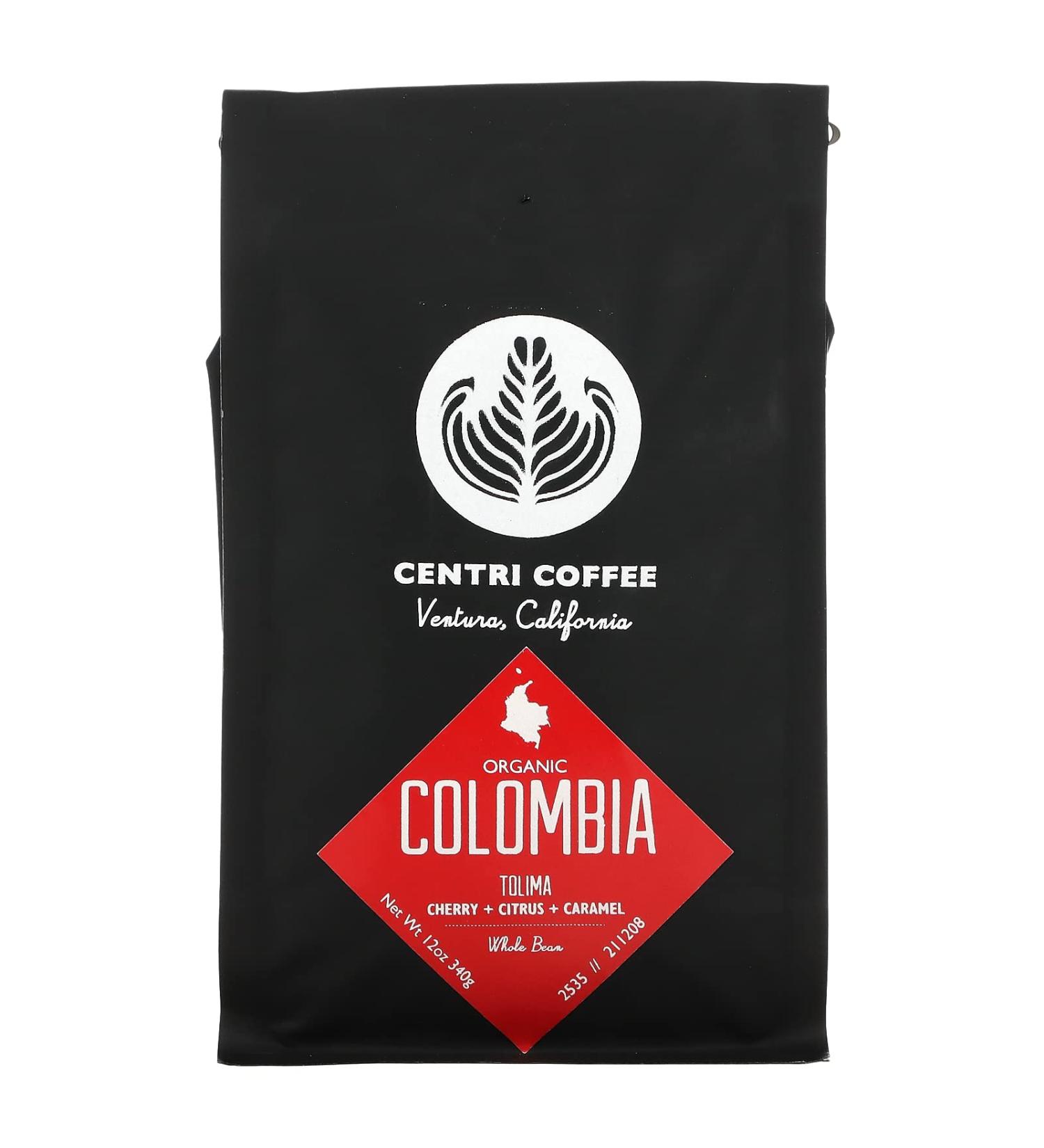 Cafe Altura Organic Centri Coffee - Colombian Whole Bean, Chocolate & Caramel, 12 oz - Buy Online on SooperMarket.com