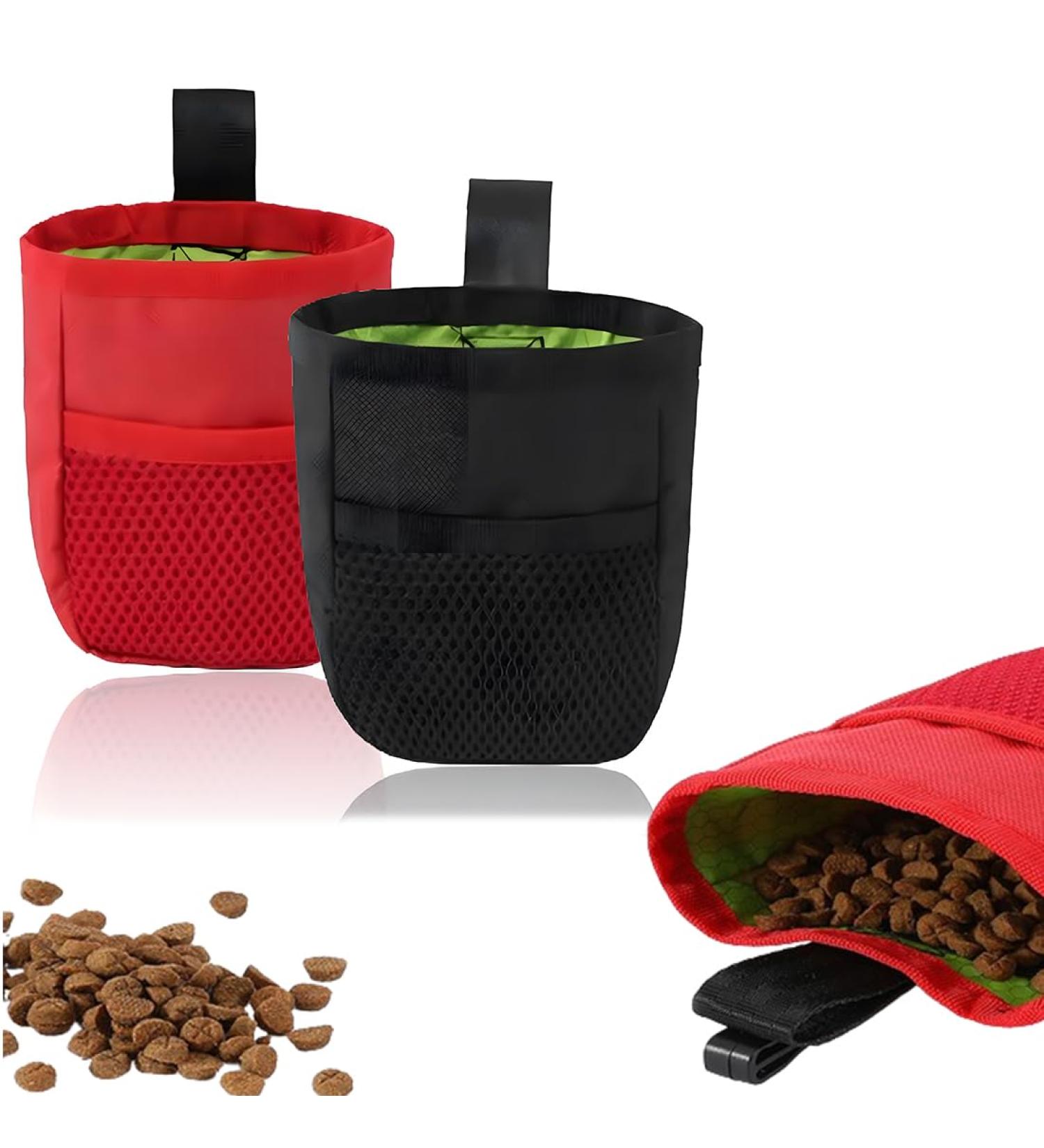 GRK 2-Pack Dog Treats - Free-Handed Robust Oxford Design with Belt Clip for Training & Walks - International Shipping Available - Buy Online on SooperMarket.com