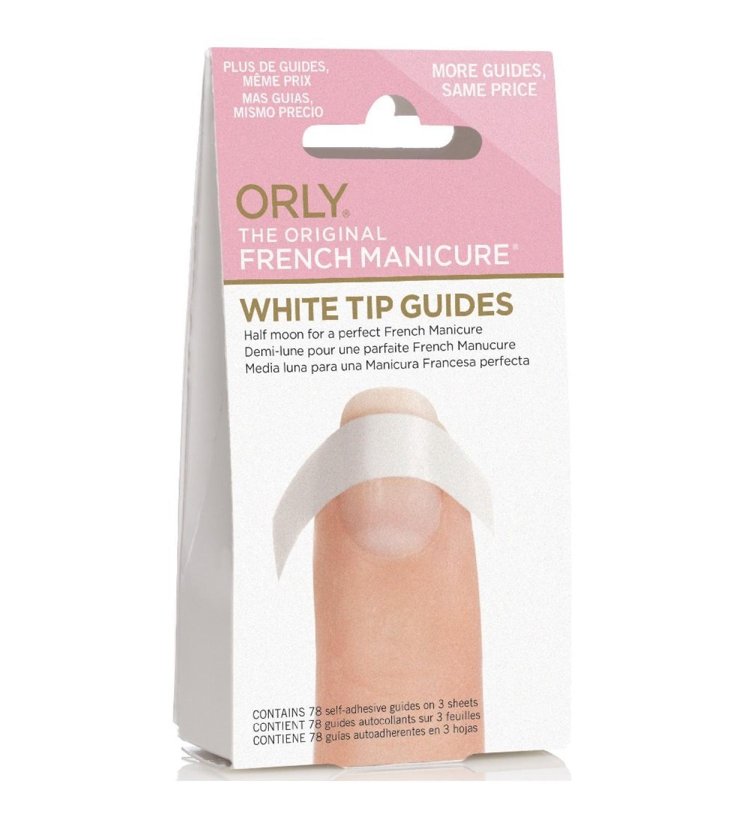 Orly Half Moon Guides, 78 Count