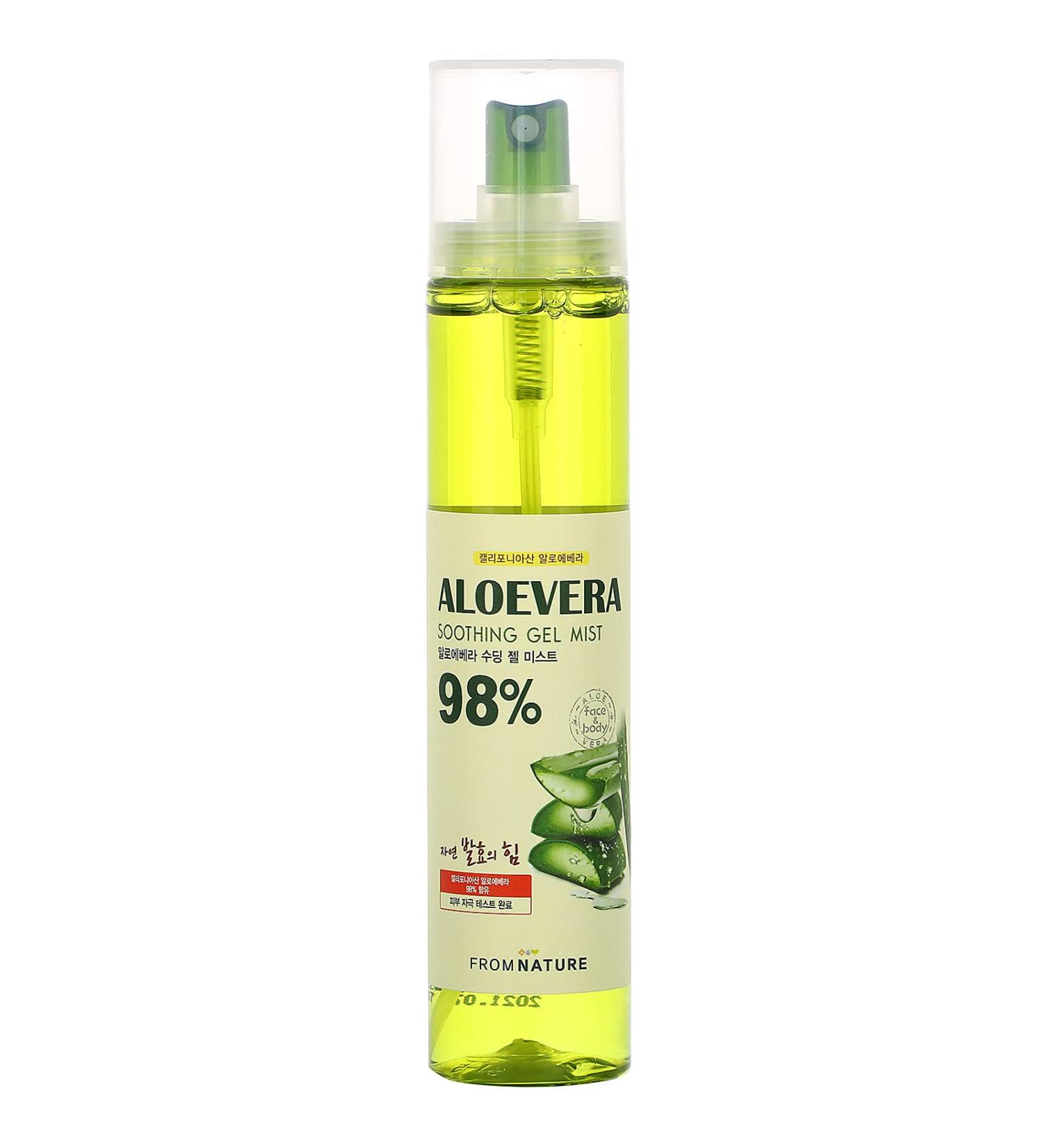 FromNature Aloe Vera 98% Soothing Gel Mist 120 ml