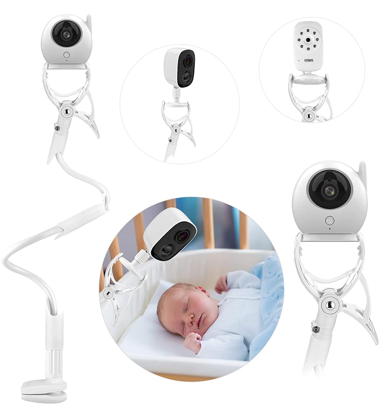 MYPIN Universal Flexible Baby Monitor Holder | Indoor Camera Stand - White - Buy Online on SooperMarket.com