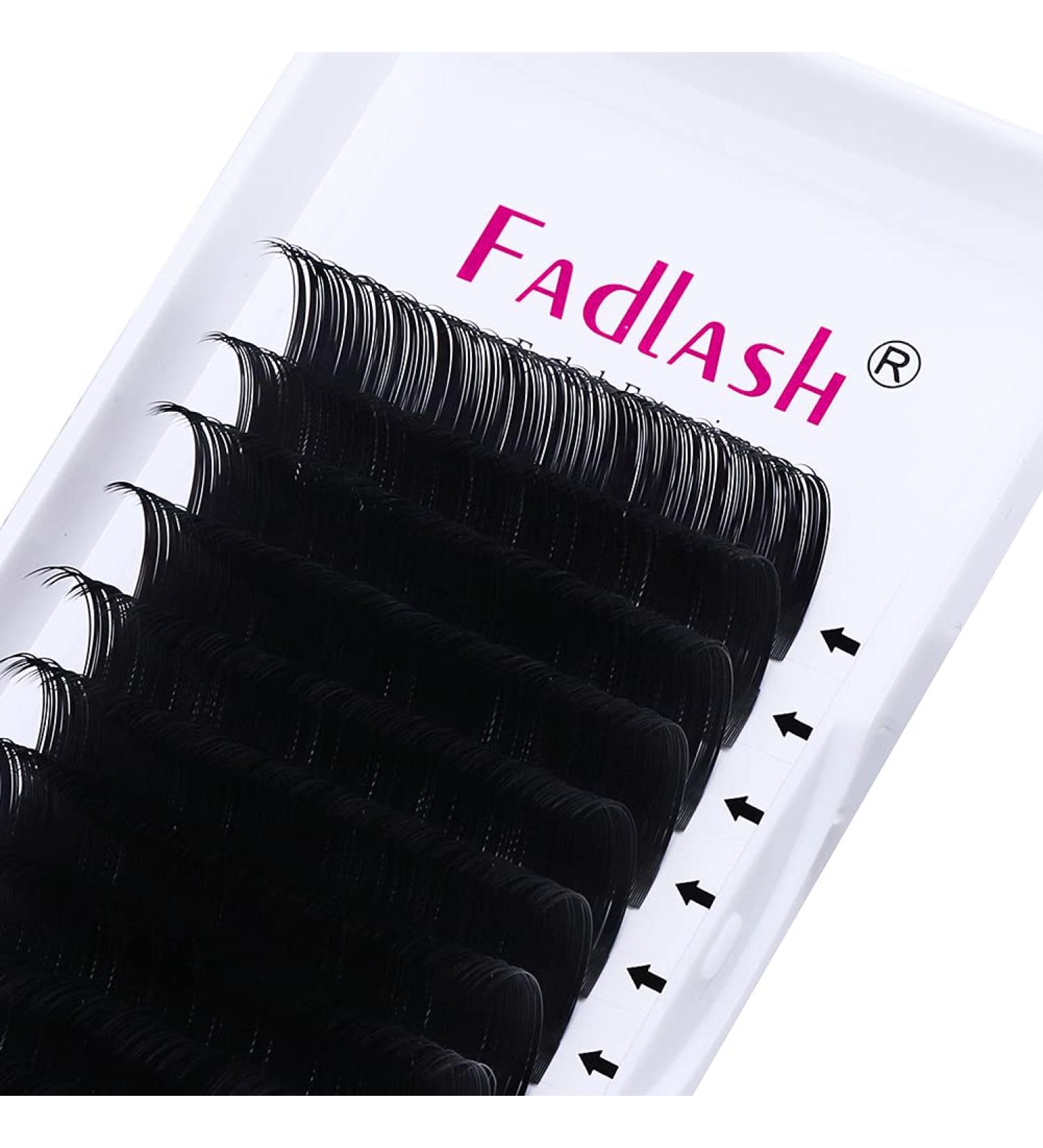 Professional Classic 1:1 Eyelash Extensions - 0.05mm CC Curl Mix (15-20mm) - Natural Black Volume Lashes for International Shipping - Buy Online on SooperMarket.com