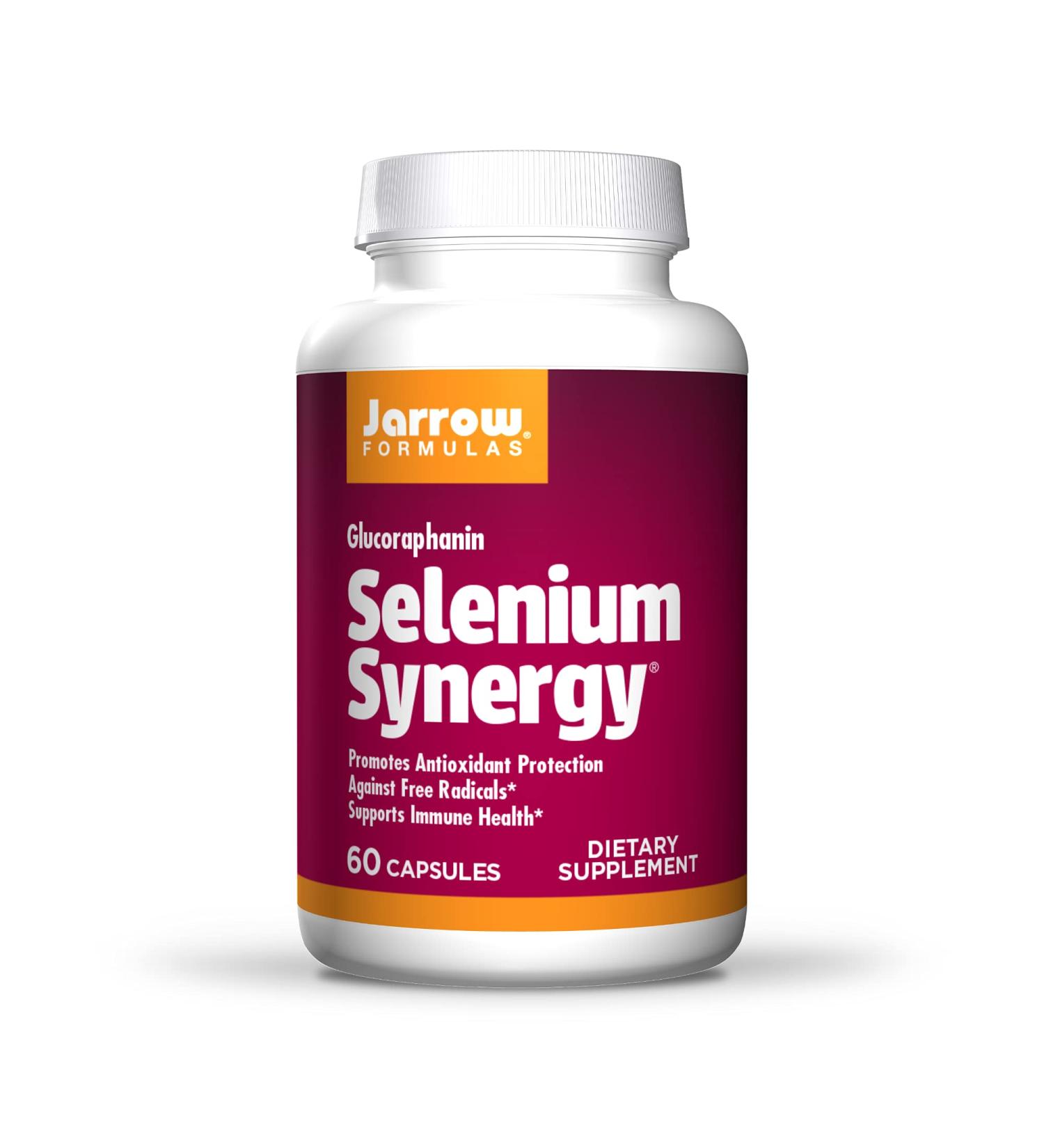 Jarrow Formulas Selenium Synergy 60 Capsules - Immune Support & Antioxidant Formula - Buy Online on SooperMarket.com