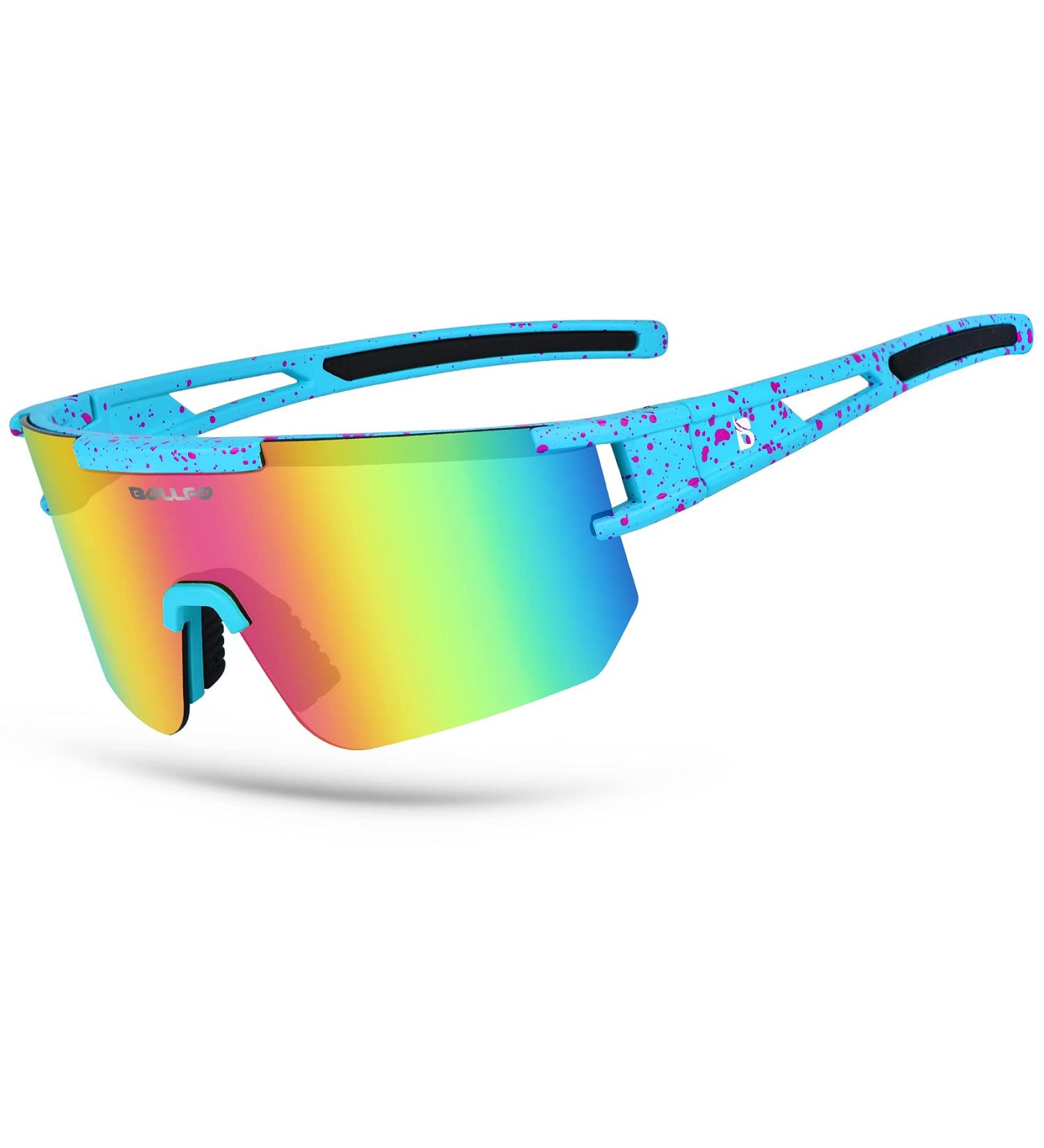 BOLLFO Cycling Sunglasses | UV 400 Polarized Eyewear for Men Women - Colorful Lens - Buy Online on SooperMarket.com