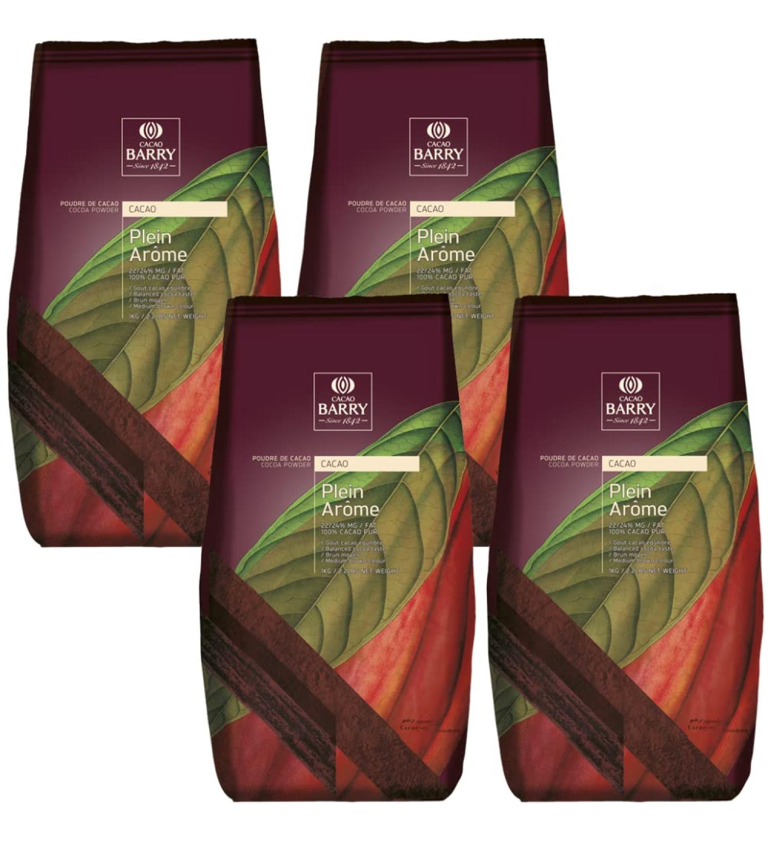 Callebaut Plein Arome Cocoa Powder 1kg x 4